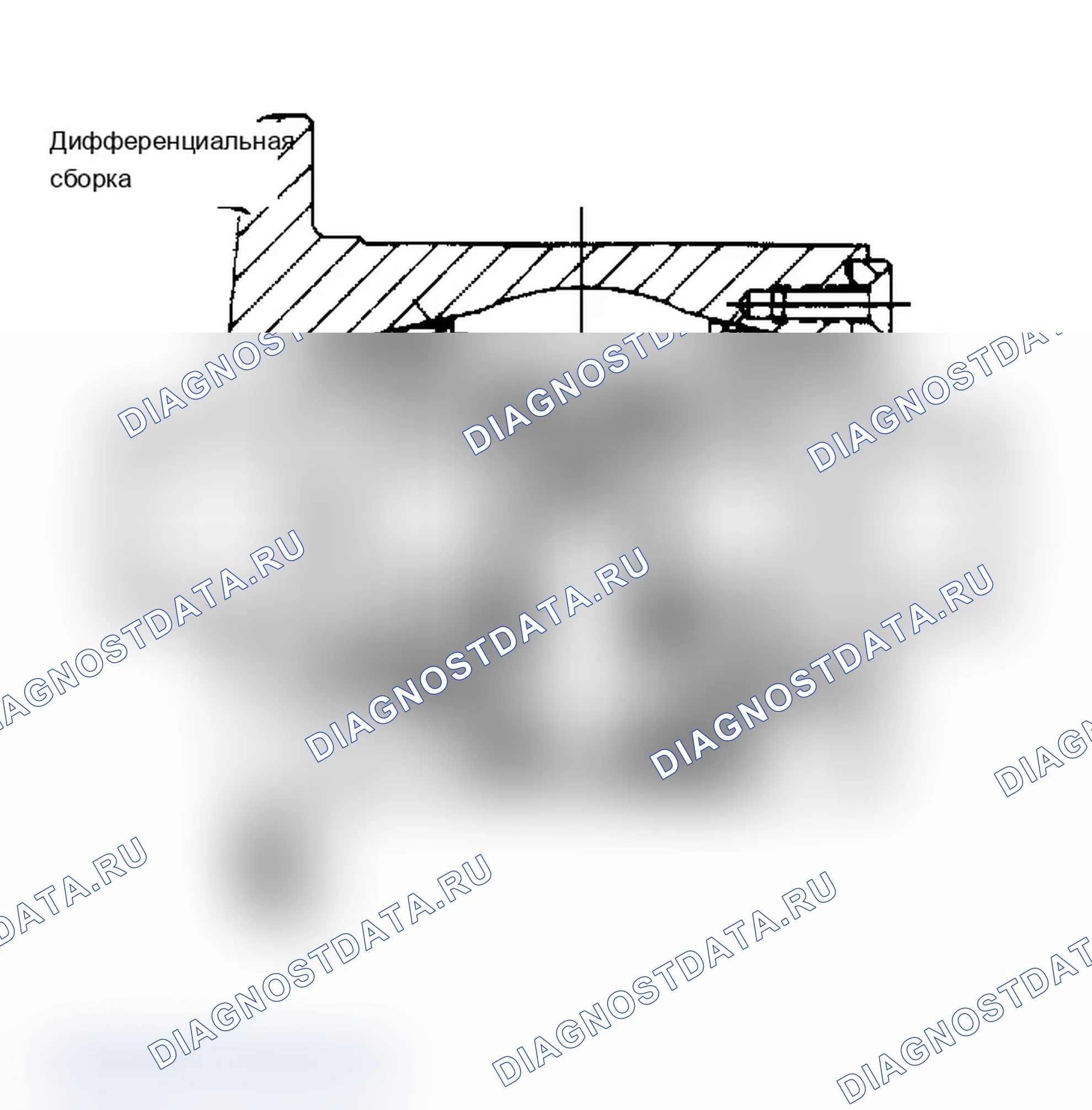 Рис. 9: Дифференциал Оберна. Cadillac Brougham I