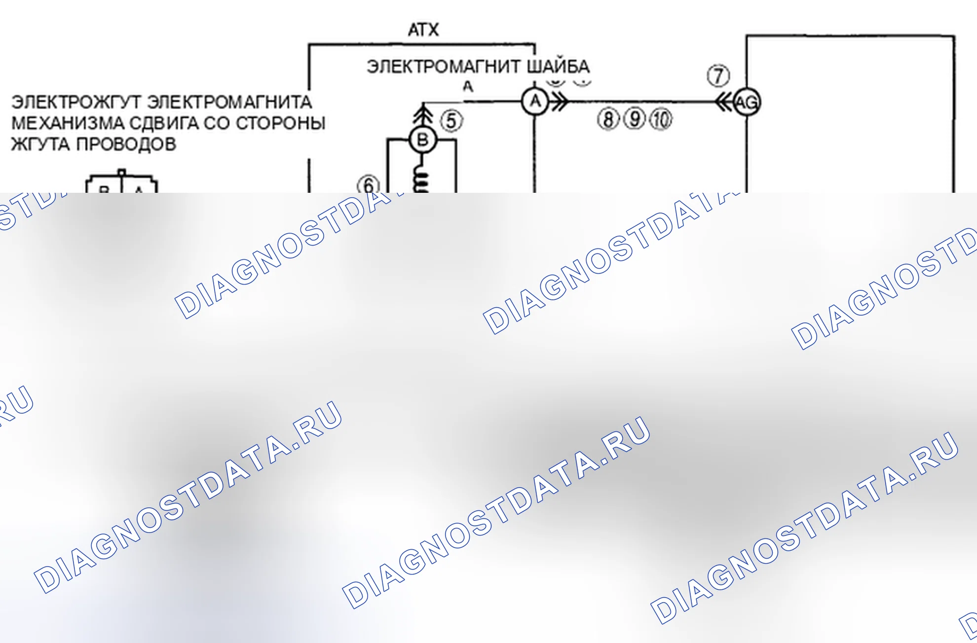 Рис. 367: расшифровка кода ошибки P0753 [хтагх1] FS5A-EL. Honda CR-V IV