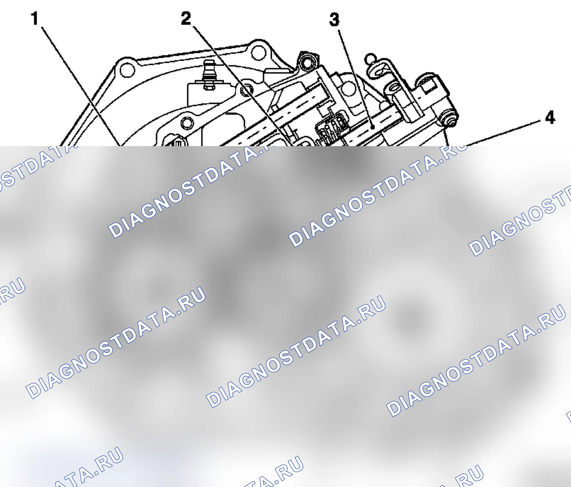 Система переключения на механической коробке передач F23. Opel Vectra B