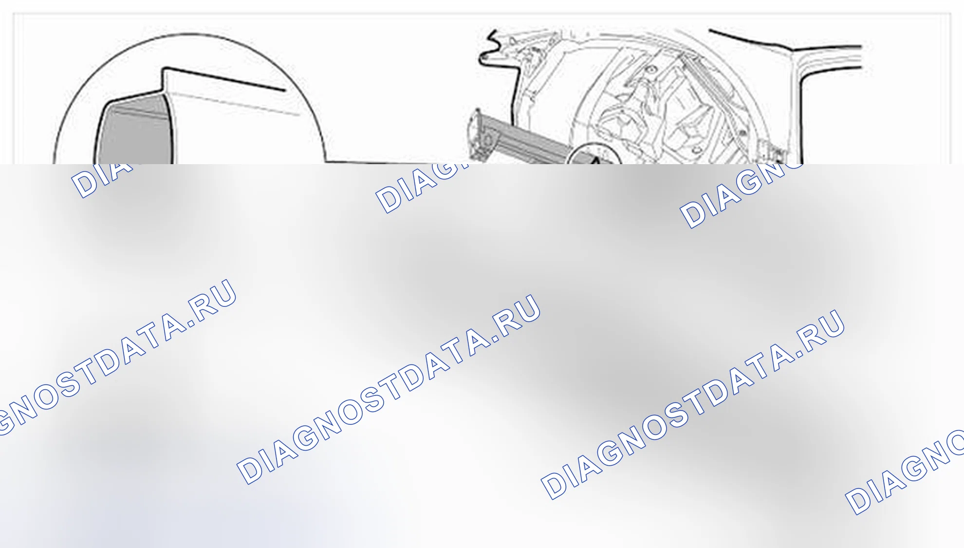 Рис. 68: Нижняя часть передней части автомобиля. Porsche Cayenne GTS 957 рестайлинг