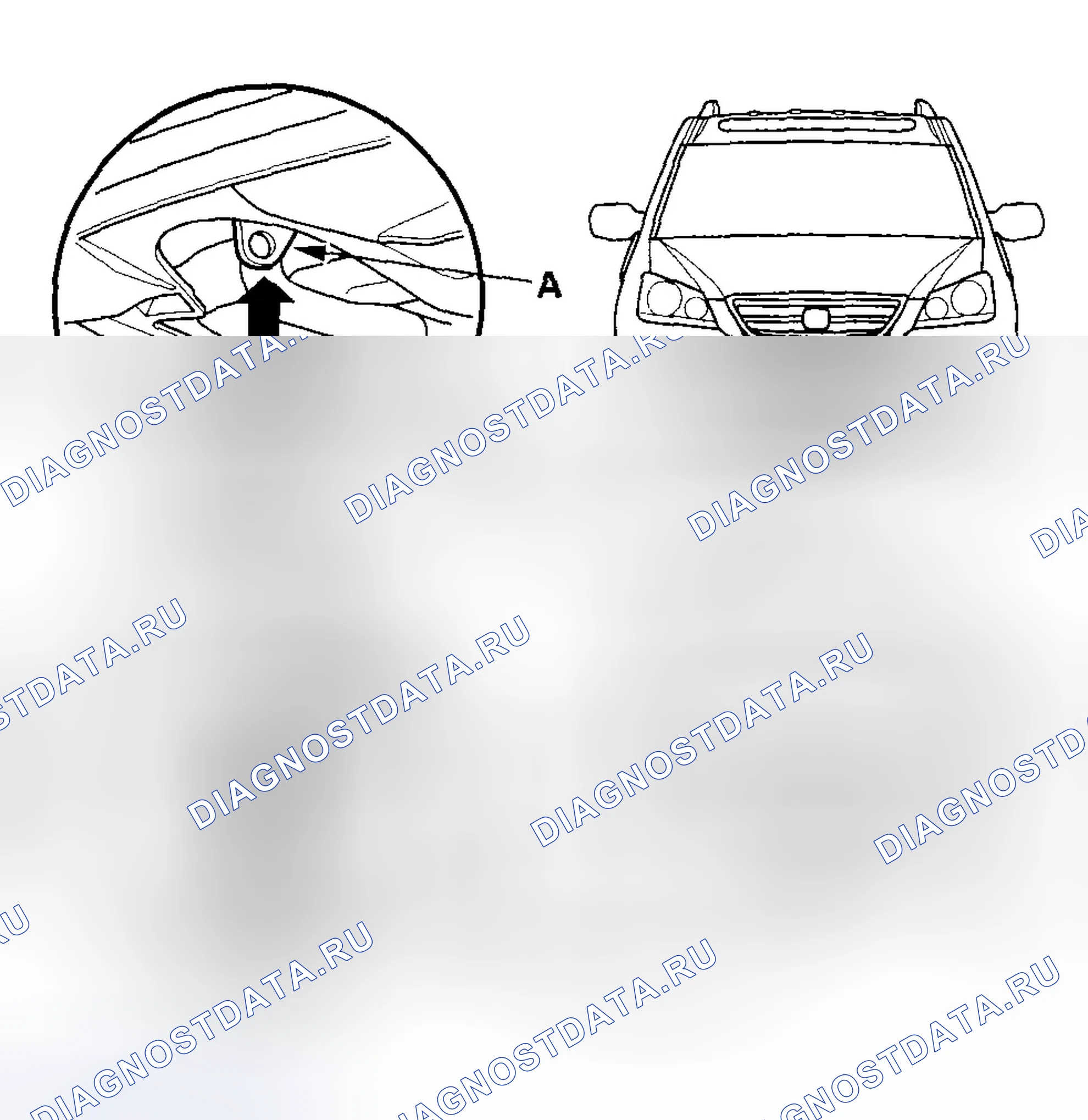 Рис. 20: Напольный домкрат. Honda Odyssey III