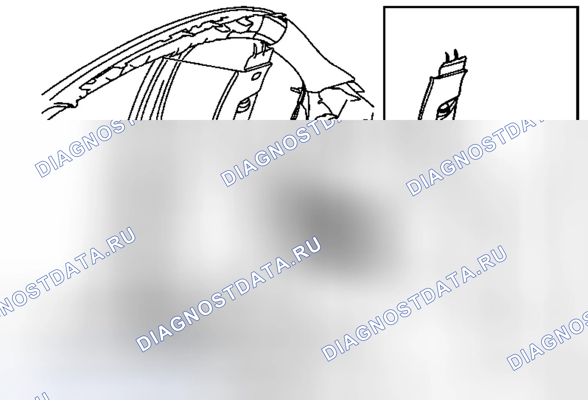 Рис. 69: Замена нижней обрезной панели центральной стойки. Buick Regal V
