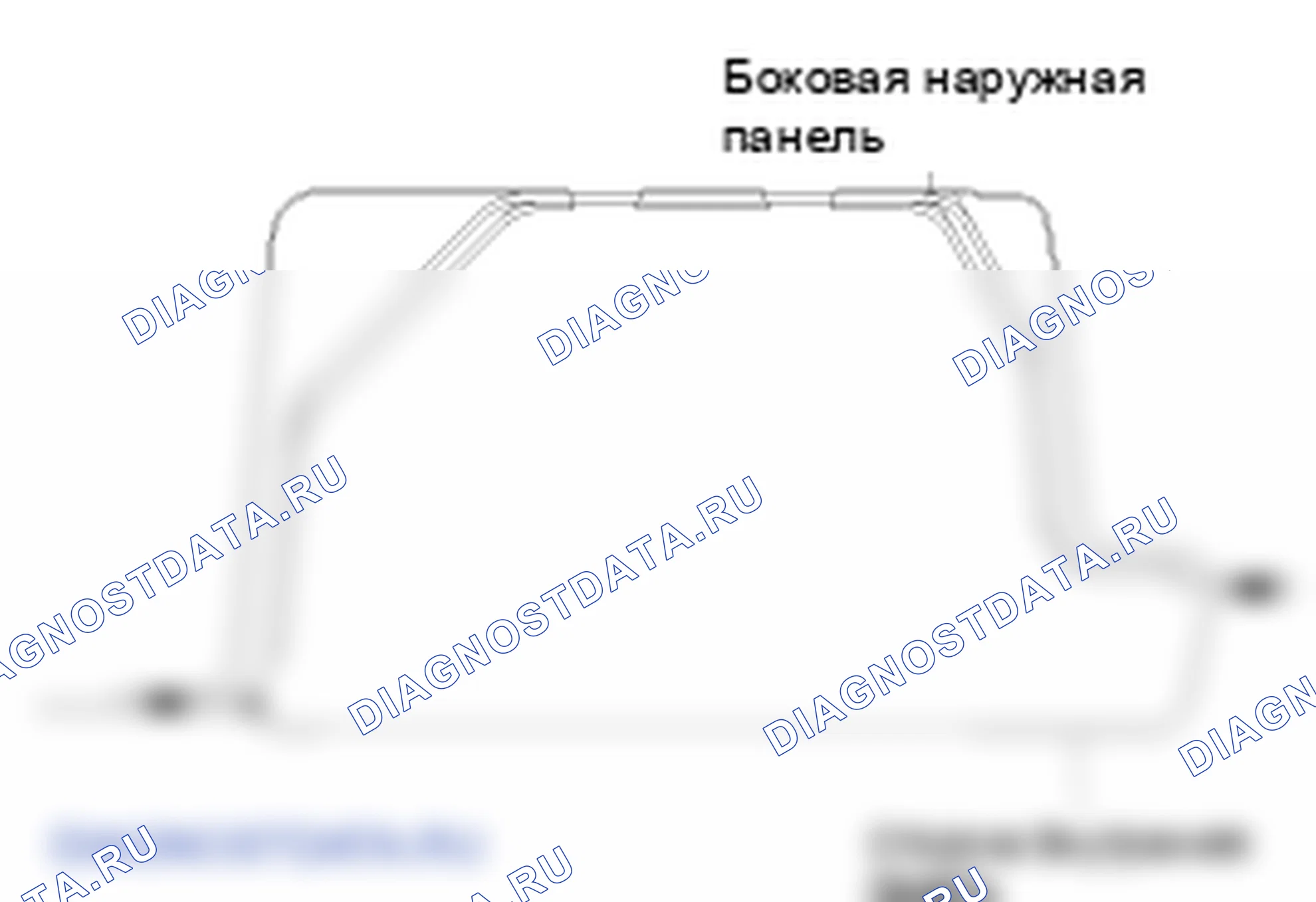 Боковая панель корпуса. Hyundai Genesis BH