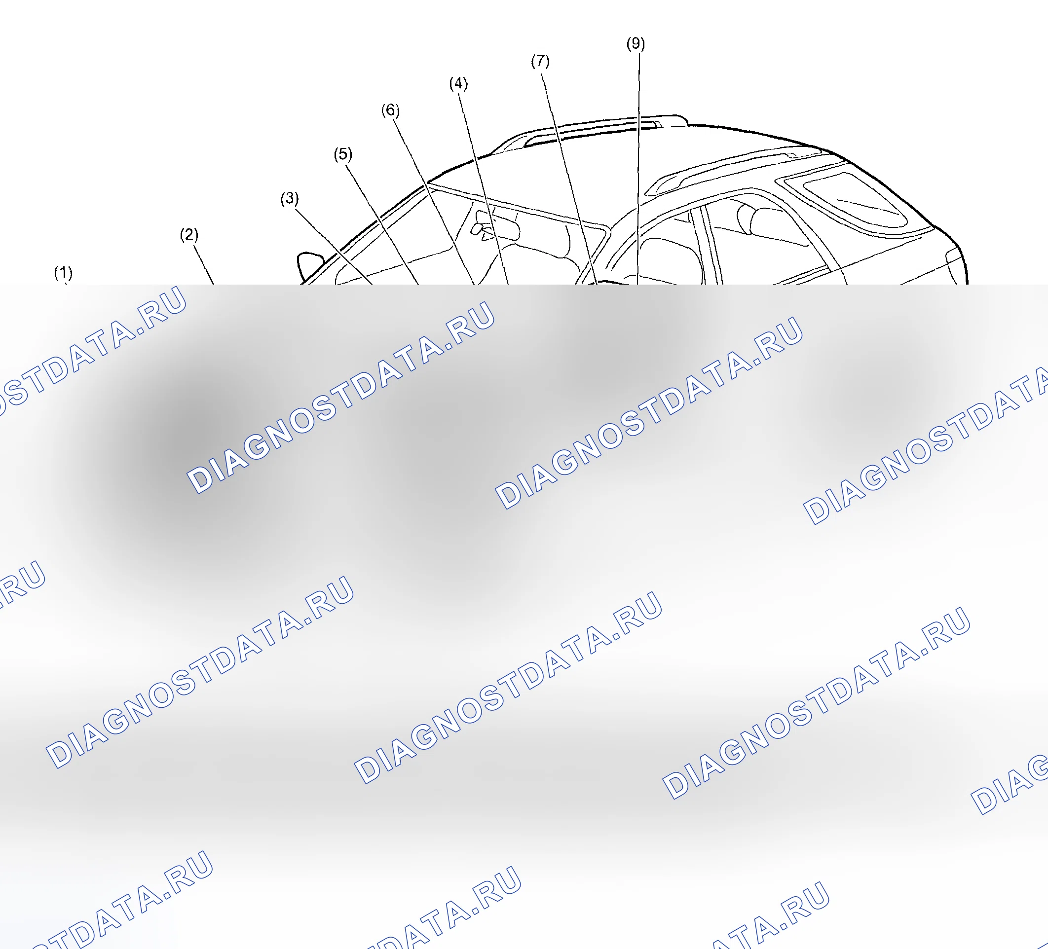 Рис. 171: РАСПОЛОЖЕНИЕ. Subaru Impreza WRX GD/GG рестайлинг