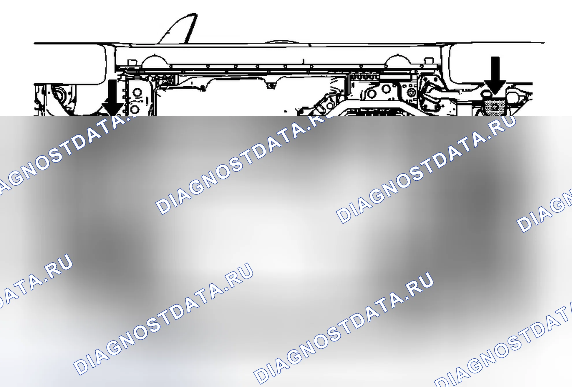 Рис. 9: Подъем транспортного средства - сервисный домкрат. Chevrolet Volt I