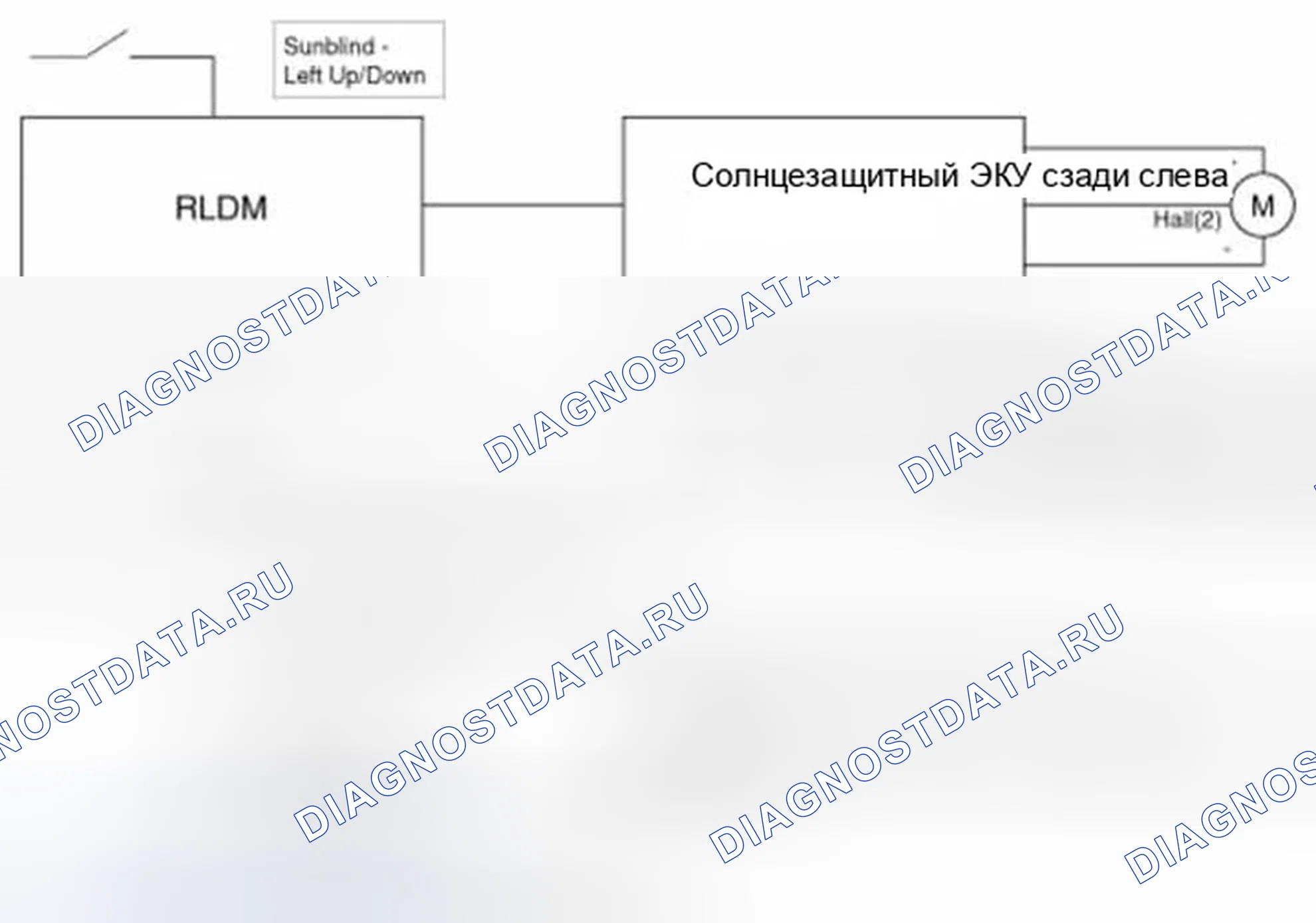 Рис. 18: Принципиальная схема. Hyundai Equus II