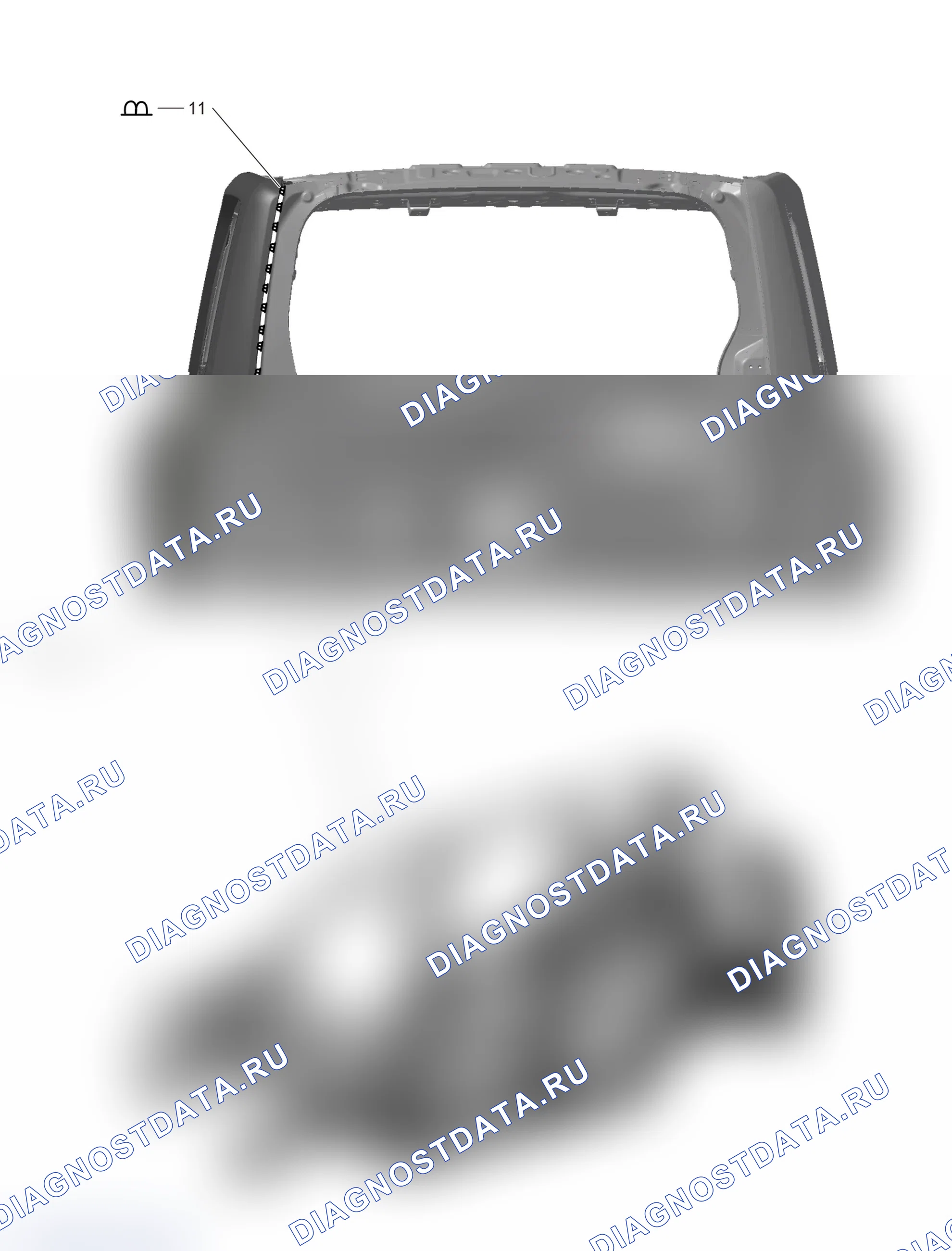 Периферийная панель слева — Haval Raptor. Haval Raptor I