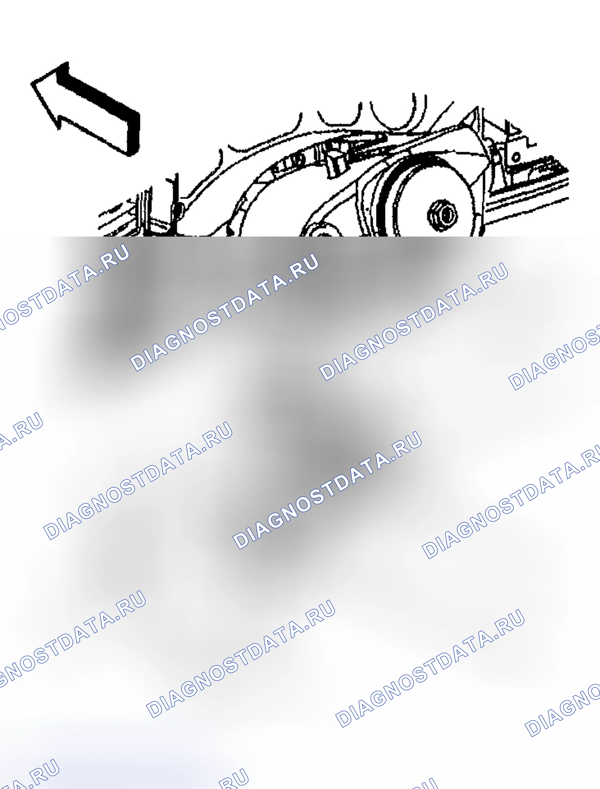 Рис. 84: Порядок демонтажа. GMC Yukon II