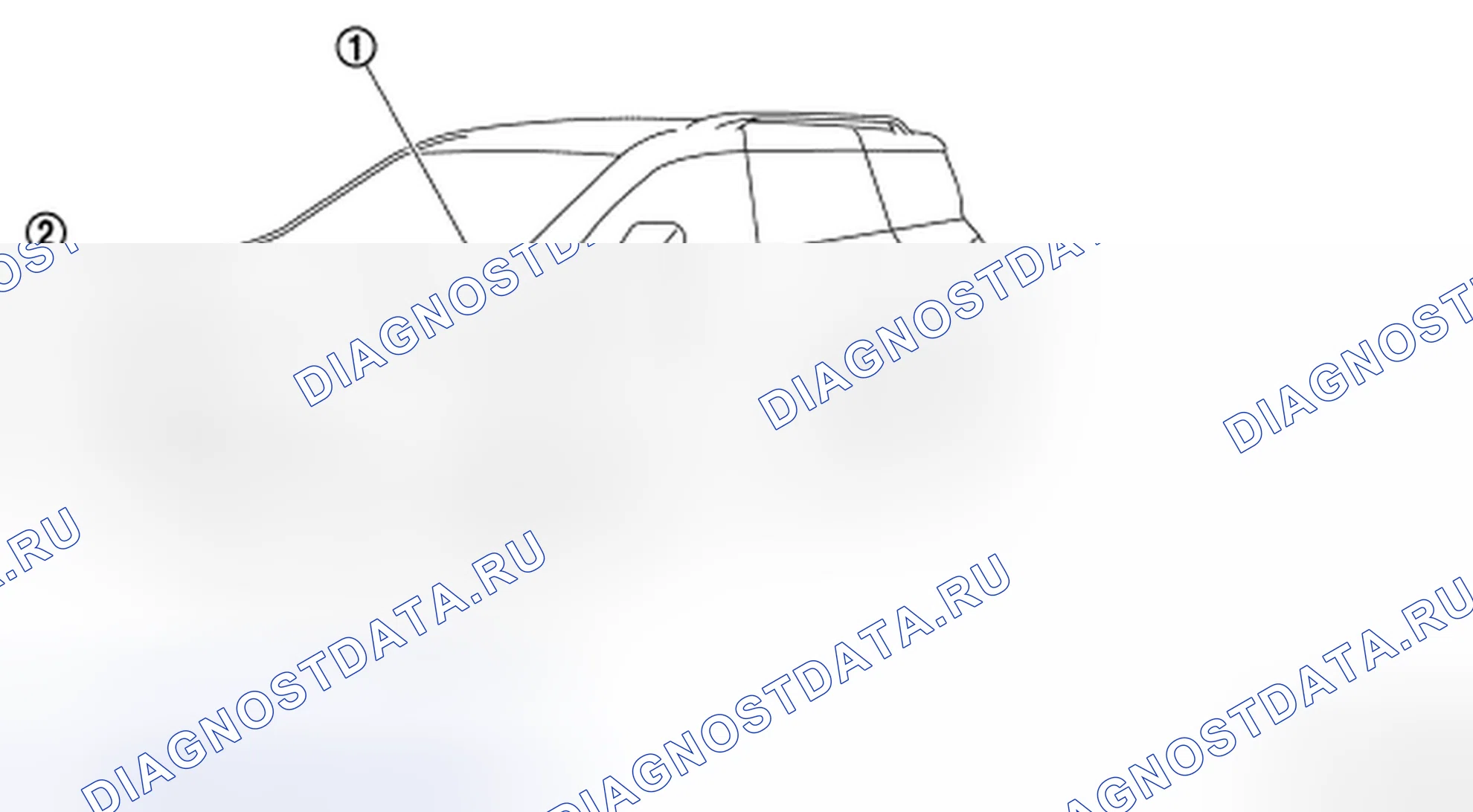 Рис. 7: СИСТЕМА ЗАРЯДКИ: Расположение компонентов. Nissan Quest IV