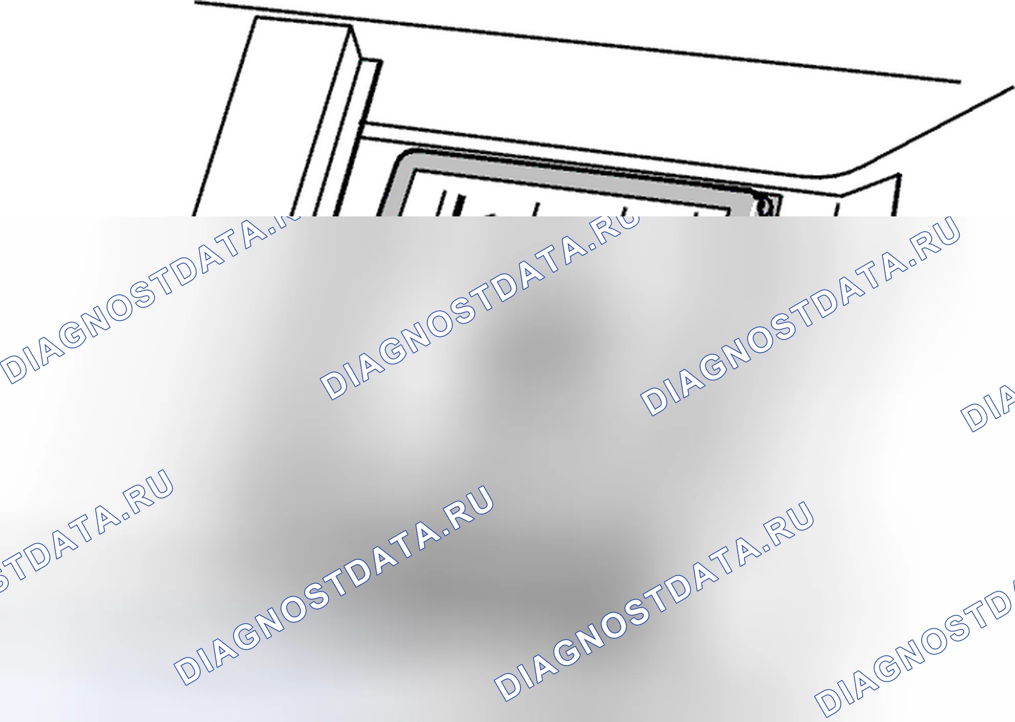 Рис. 642: Замена сенсорного модуля. Volvo C70 I