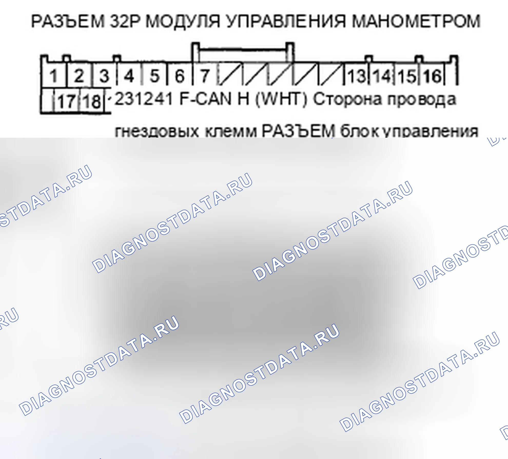 Рис. 239: расшифровка кода ошибки U0155: Неисправность F-CAN (модуль управления манометром блок управления силовым агрегатом (PCM)). Acura TSX II