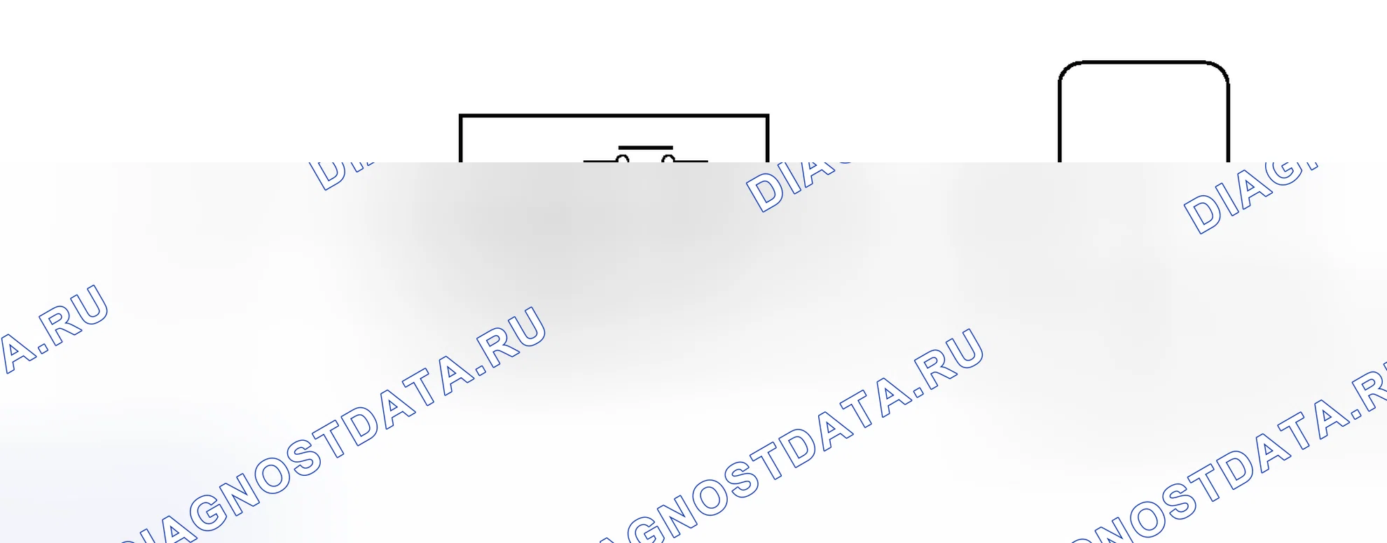 Рис. 1037: электросхема. Toyota Prius III рестайлинг