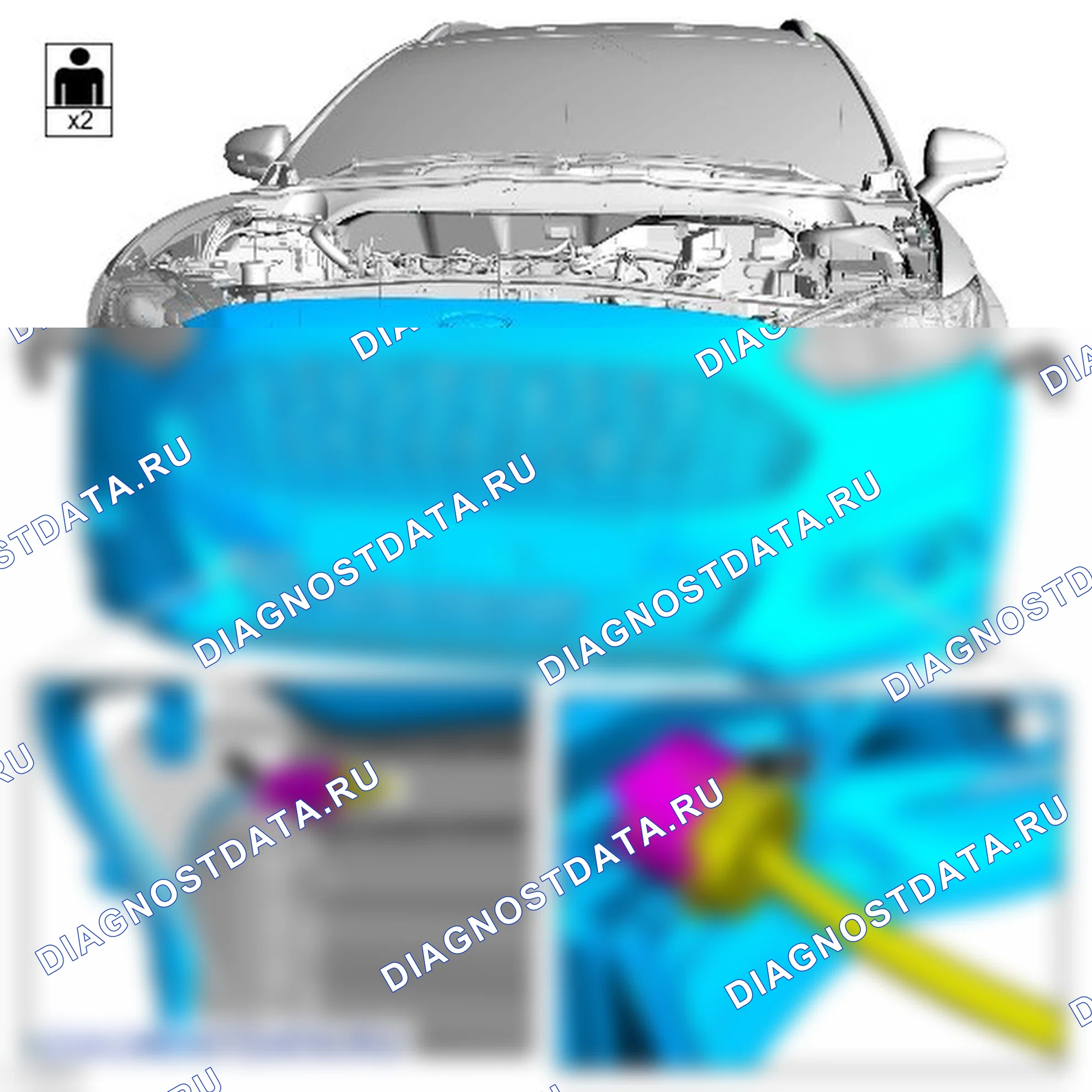 облицовка переднего бампера: описание и работа. Ford S-MAX II