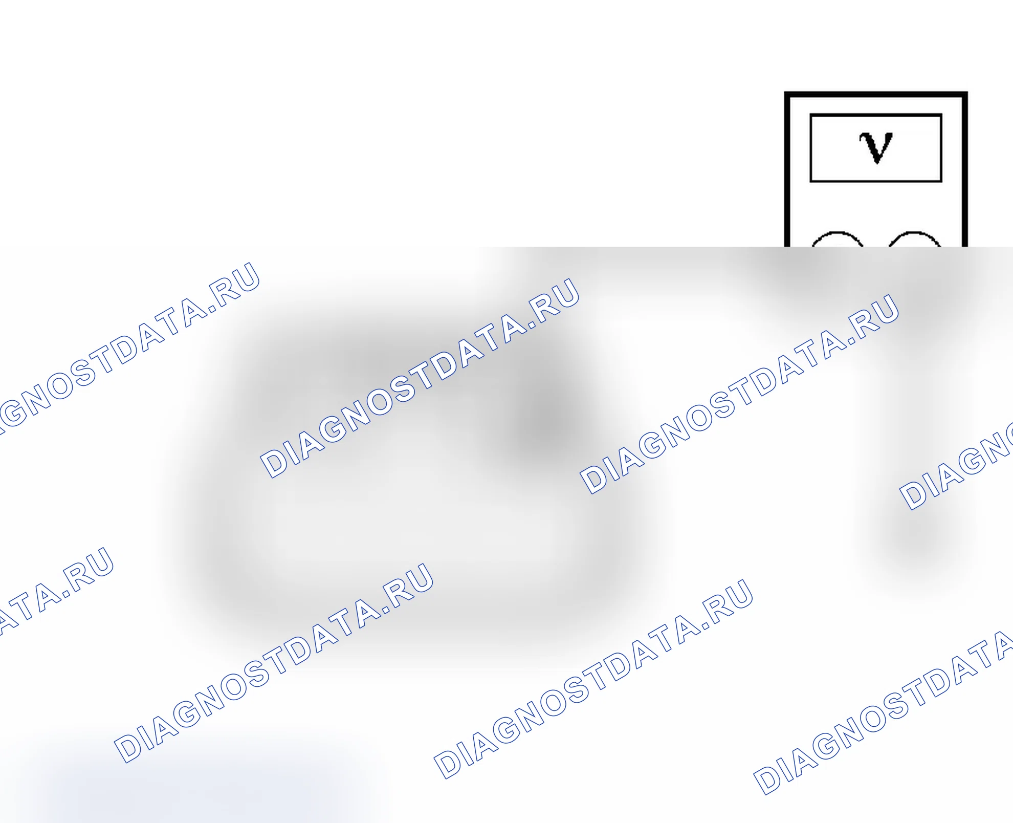 Рис. 19: КОНТРОЛЬНАЯ ТОЧКА B: ОДНО ОКНО ПИТАНИЯ НЕ РАБОТАЕТ - ЛЕВАЯ ПЕРЕДНЯЯ ЧАСТЬ. Ford Five Hundred I