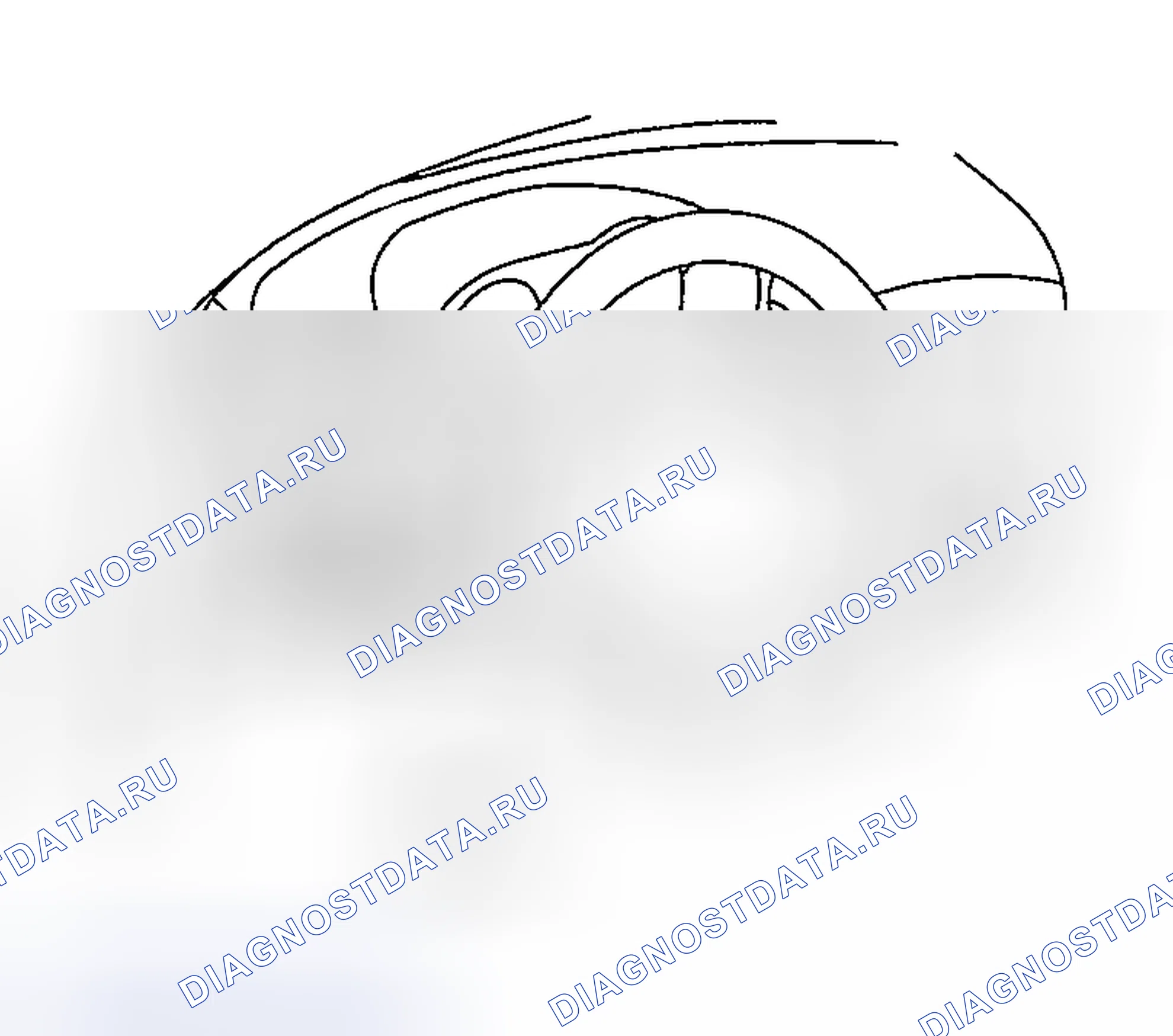 Рис. 36: Процедура считывания диагностических кодов неисправностей. Mazda RX-8 I
