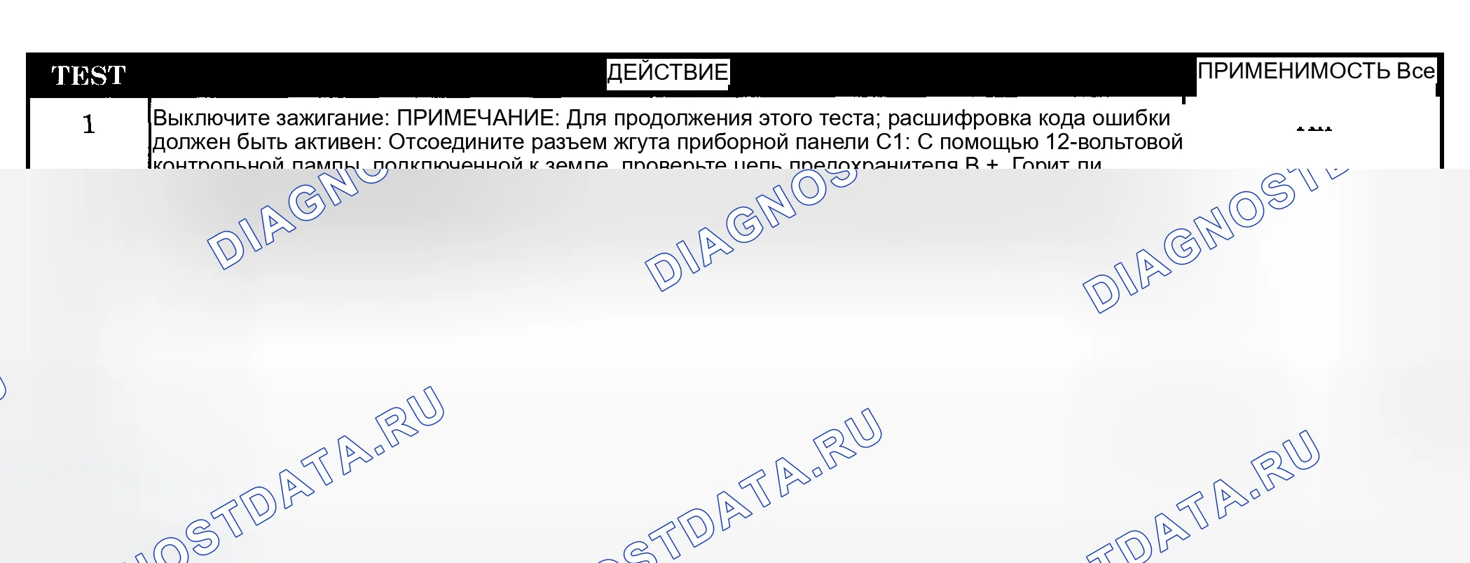 Рис. 344: Диагностическая процедура. Dodge Pickup R1500 
