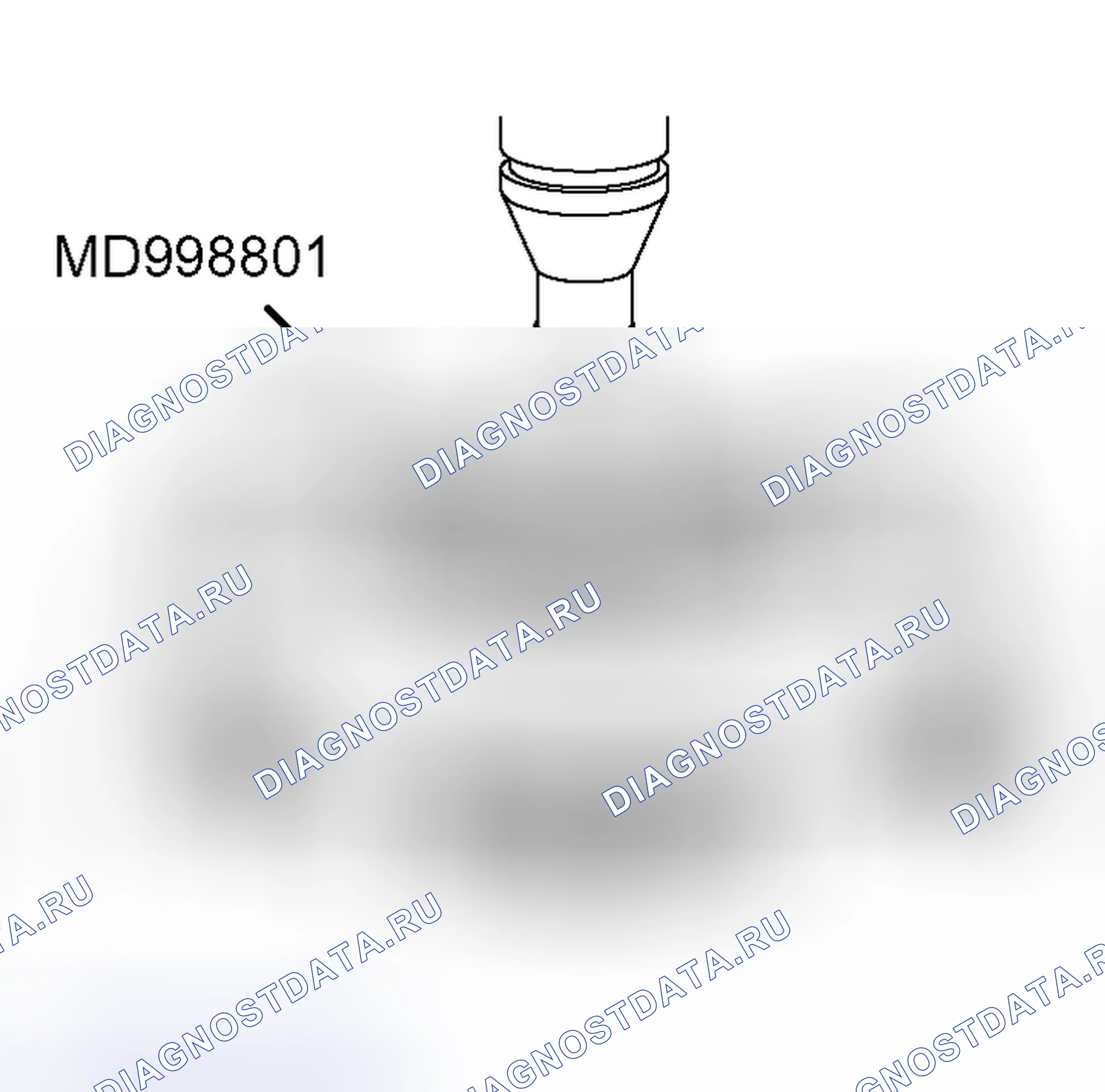 Рис. 140: < < B > > СНЯТИЕ ВТУЛКИ ПОДШИПНИКА ЗАДНЕГО ХОДА. Mitsubishi Outlander I