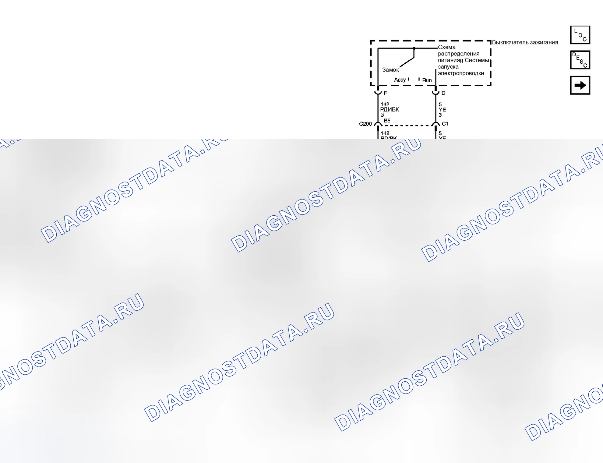Рис. 8: Схема запуска и зарядки. GMC Savana G1500 