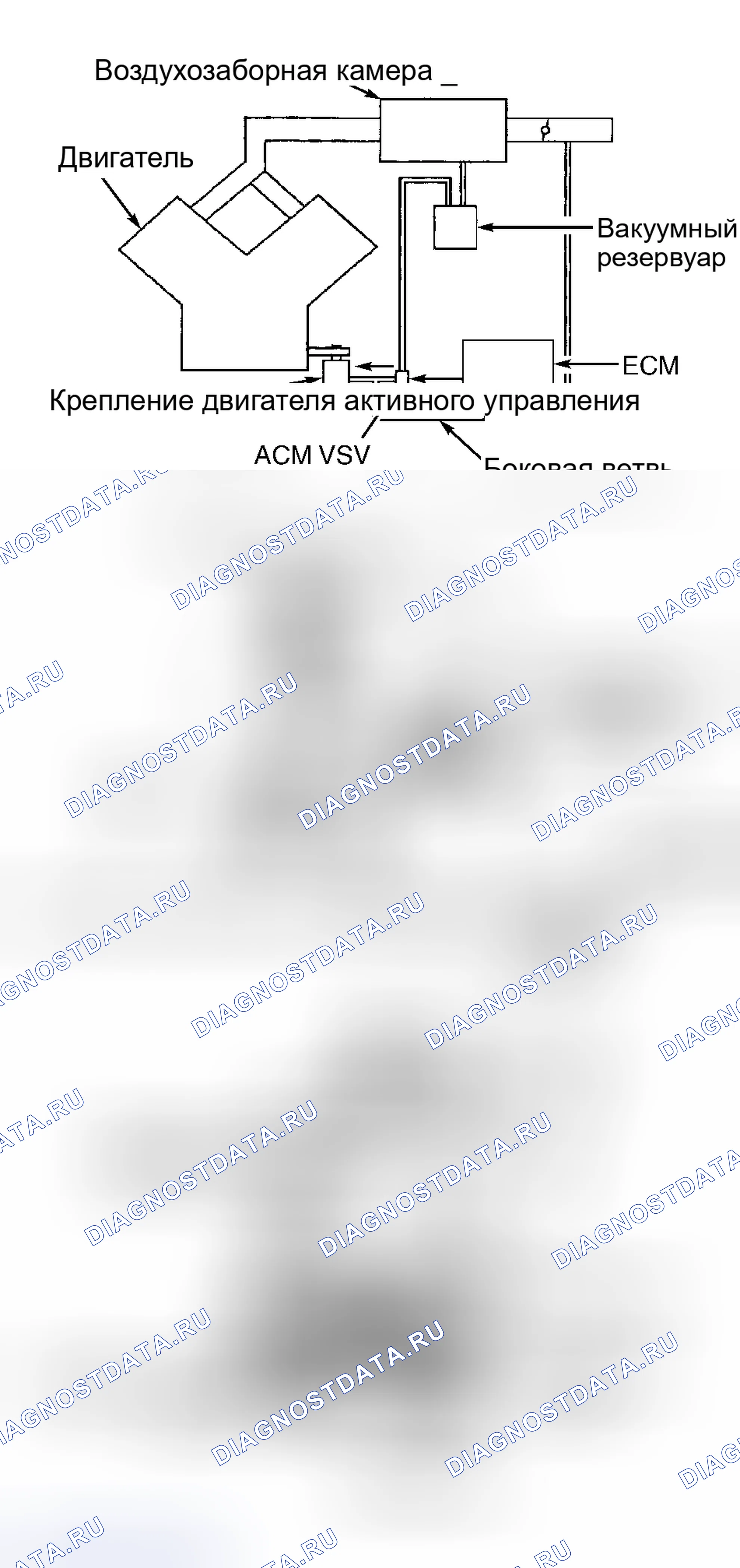 Рис. 66: Avalon и Highlander 3.0L V6. Toyota Camry XV30
