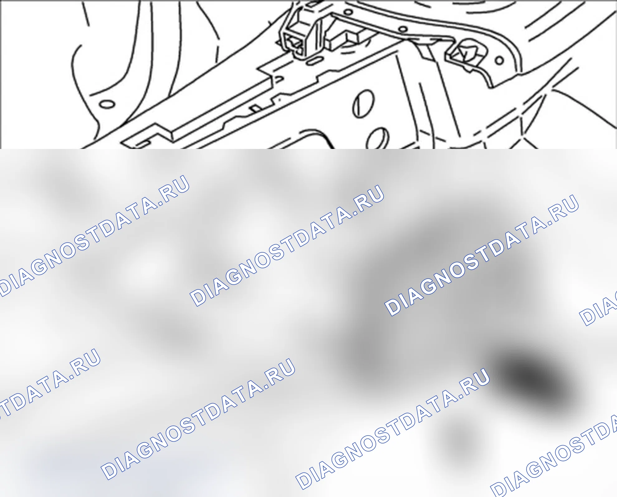 Рис. 144: Установка сервисного лотка. Porsche Boxster S 987