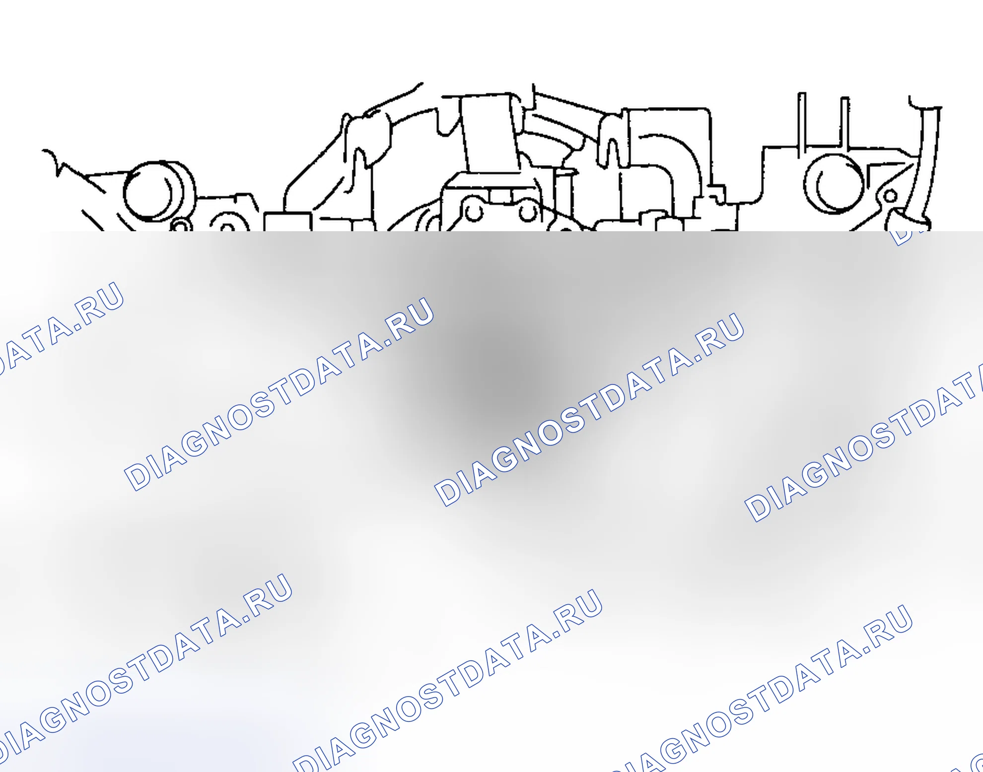 Рис. 121: ДЕМОНТАЖ. Subaru Outback BH