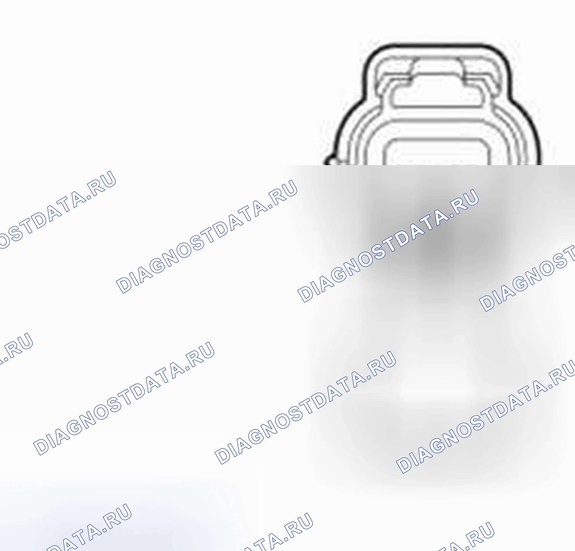 Рис. 72: диагностический тест B: расшифровка кода ошибки B1305:01. Ford F-150 XII