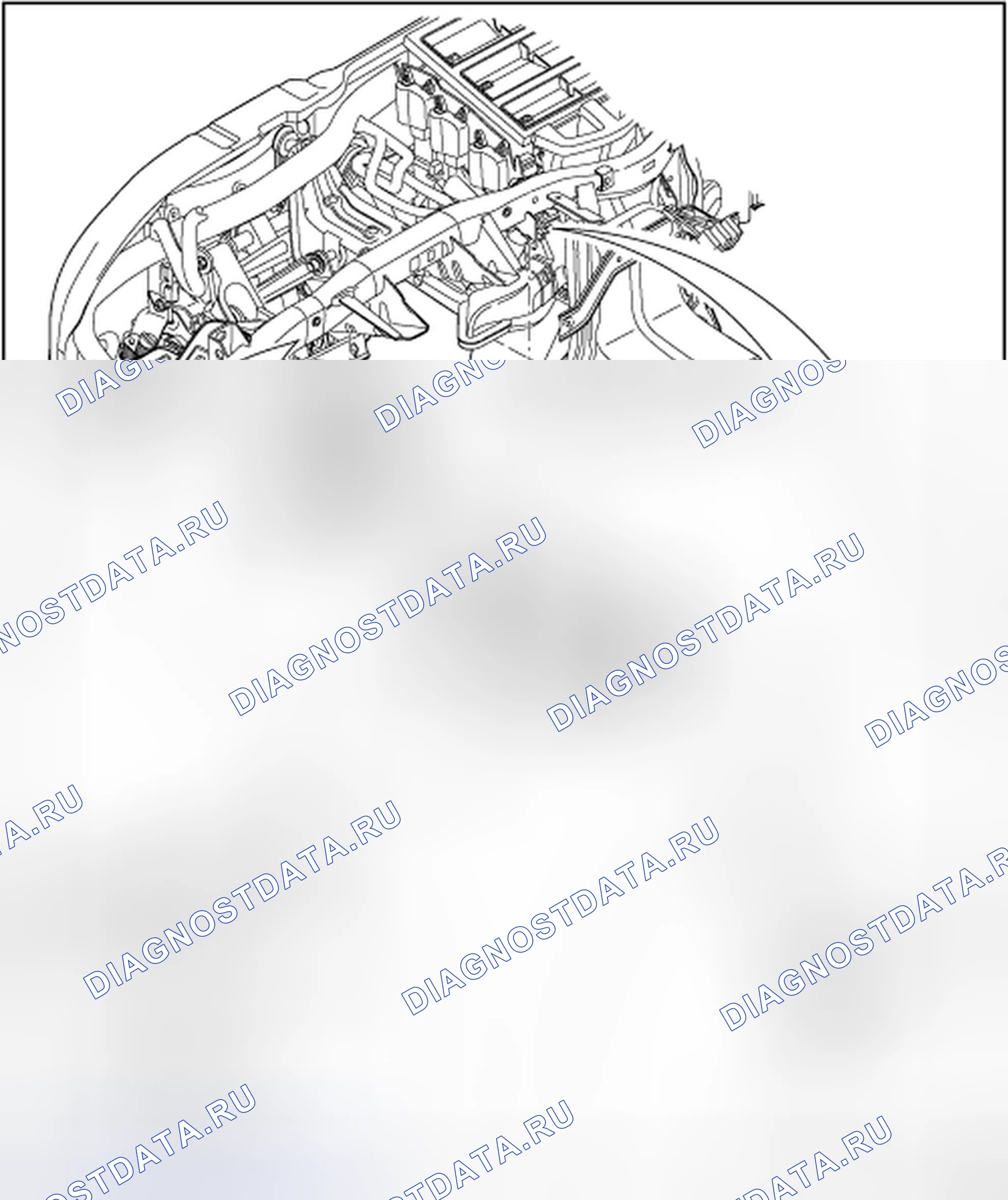 Рис. 1: МОНТАЖНЫЙ КРОНШТЕЙН. Volkswagen Touareg I