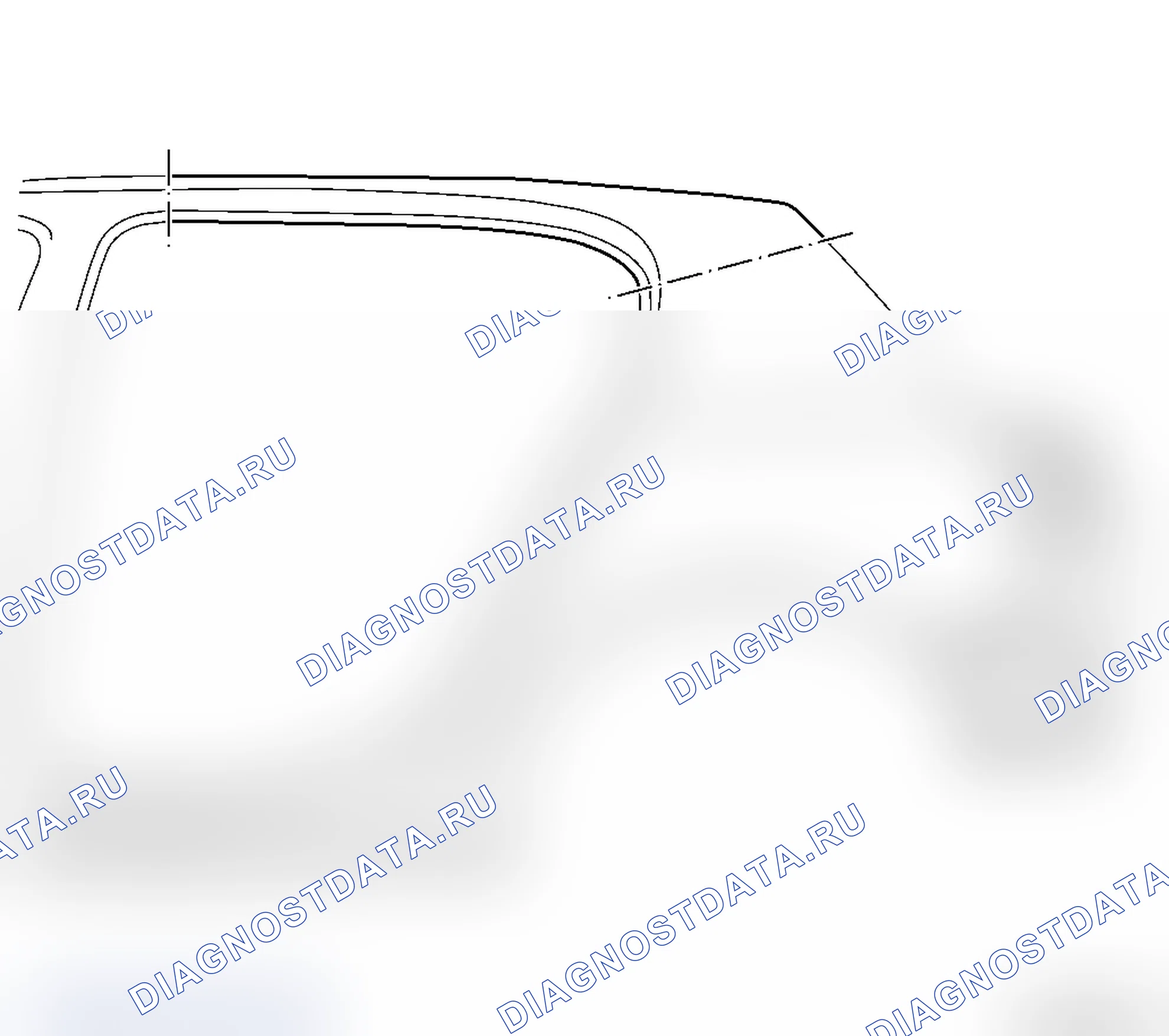 Заменить боковую панель вверху сзади (модель F 48). Opel Vectra C