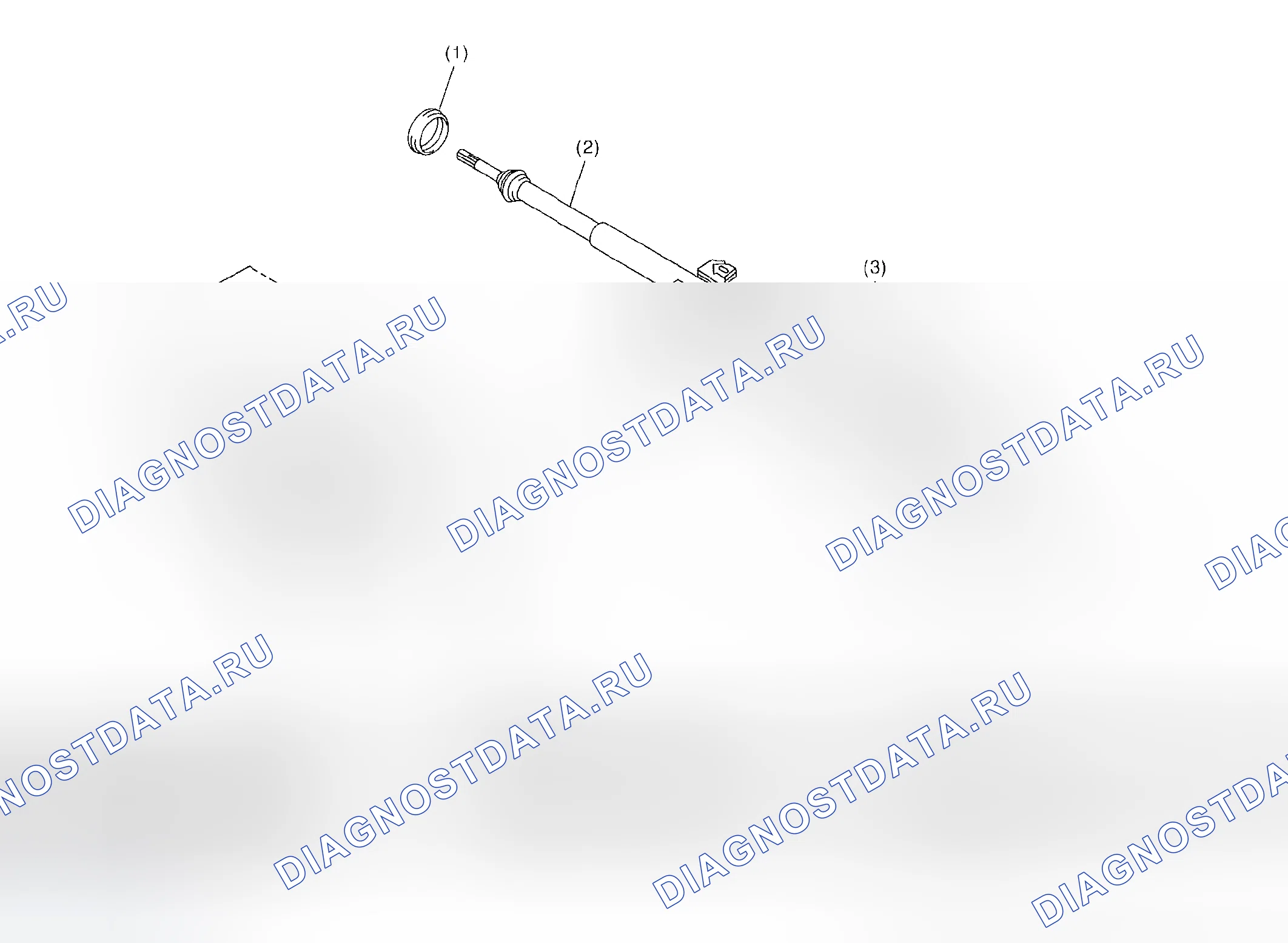 Рис. 23: РУЛЕВОЕ КОЛЕСО И КОЛОНКА. Subaru Forester SG