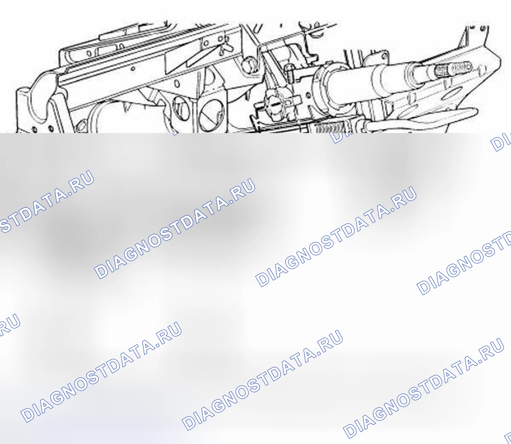 Рис. 2: ЗАМЕНА ЗАМКА РУЛЕВОГО УПРАВЛЕНИЯ. Porsche Boxster S 986