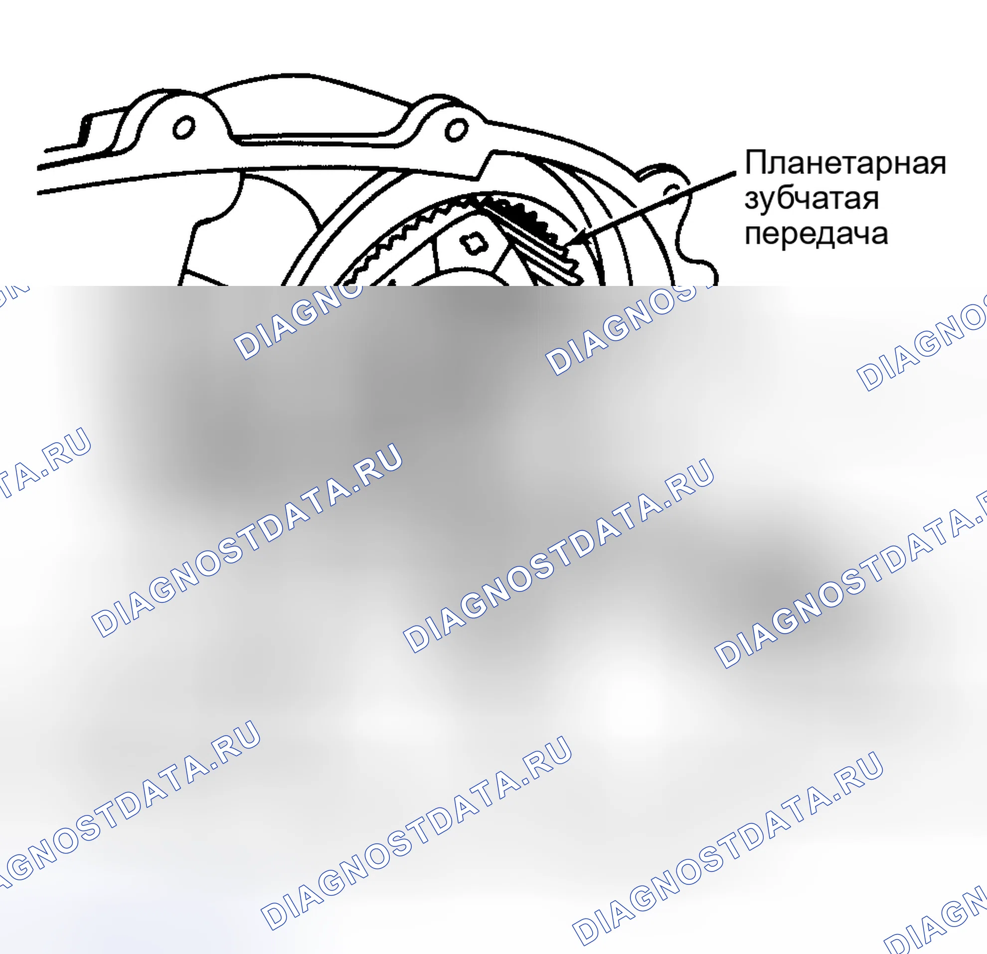 Рис. 1: РАЗДАТОЧНАЯ КОРОБКА. Ford Bronco III