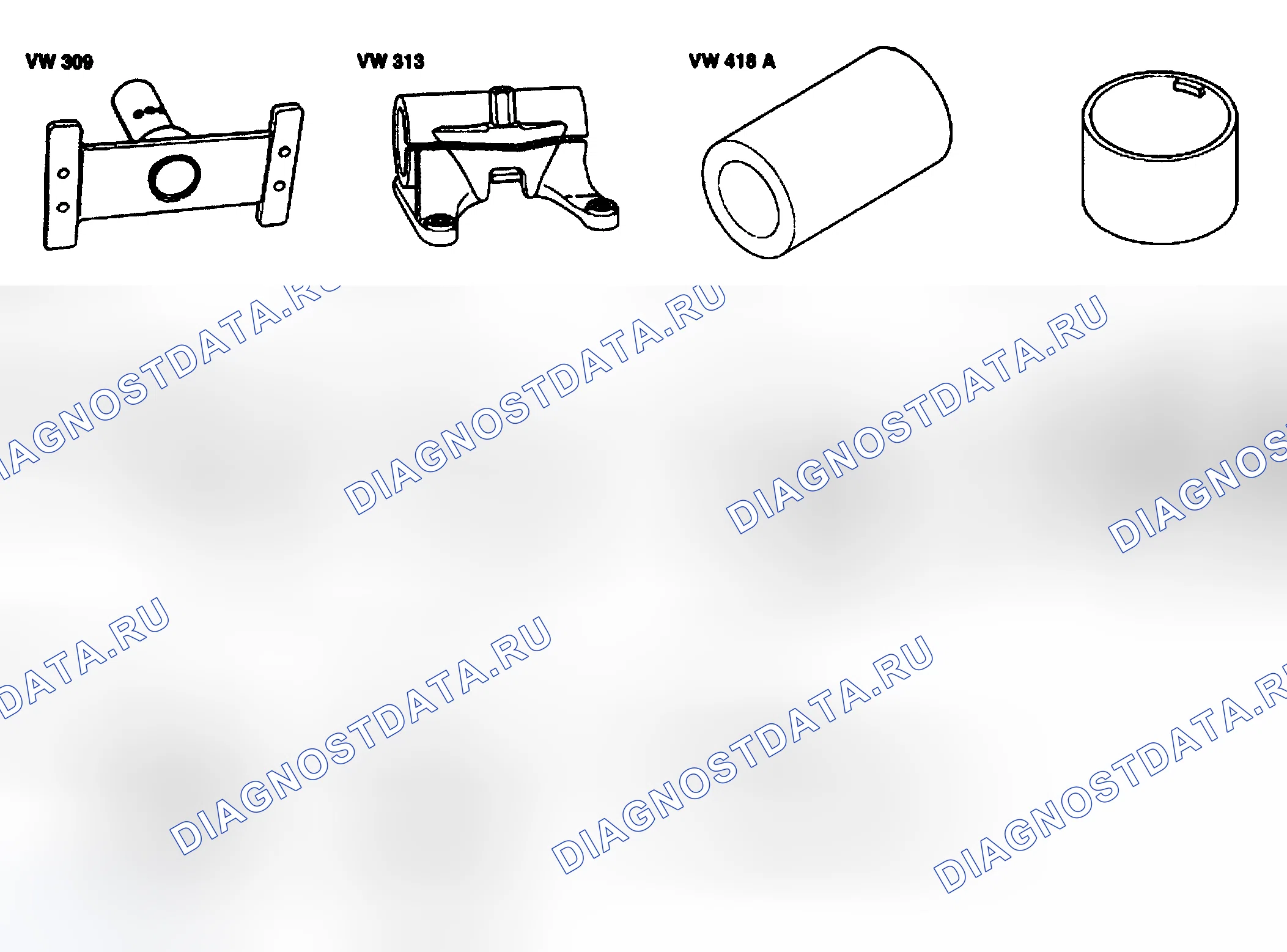 Рис. 220. Volkswagen EuroVan T4 рестайлинг