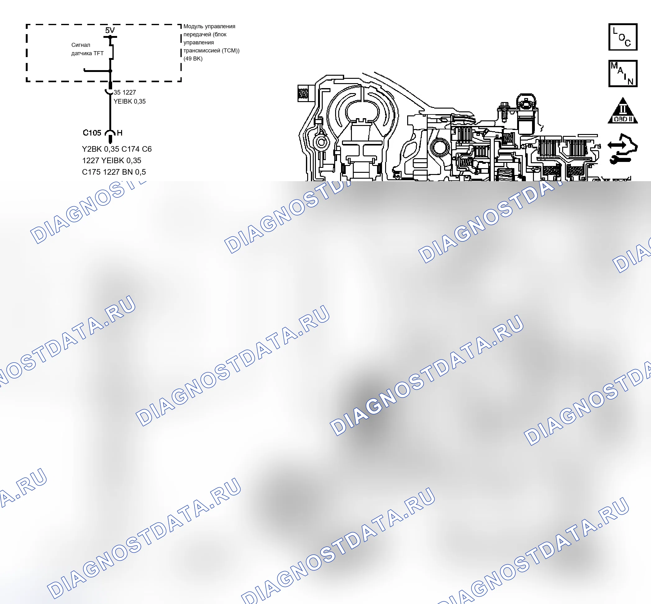 Рис. 110: P0218 расшифровка кода ошибки (6.6L). Chevrolet RV Cutaway G3500 