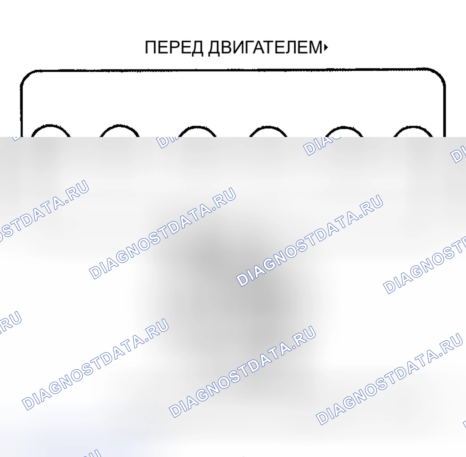 Рис. 2: порядок работы цилиндров (4.0L). Jeep Cherokee II рестайлинг