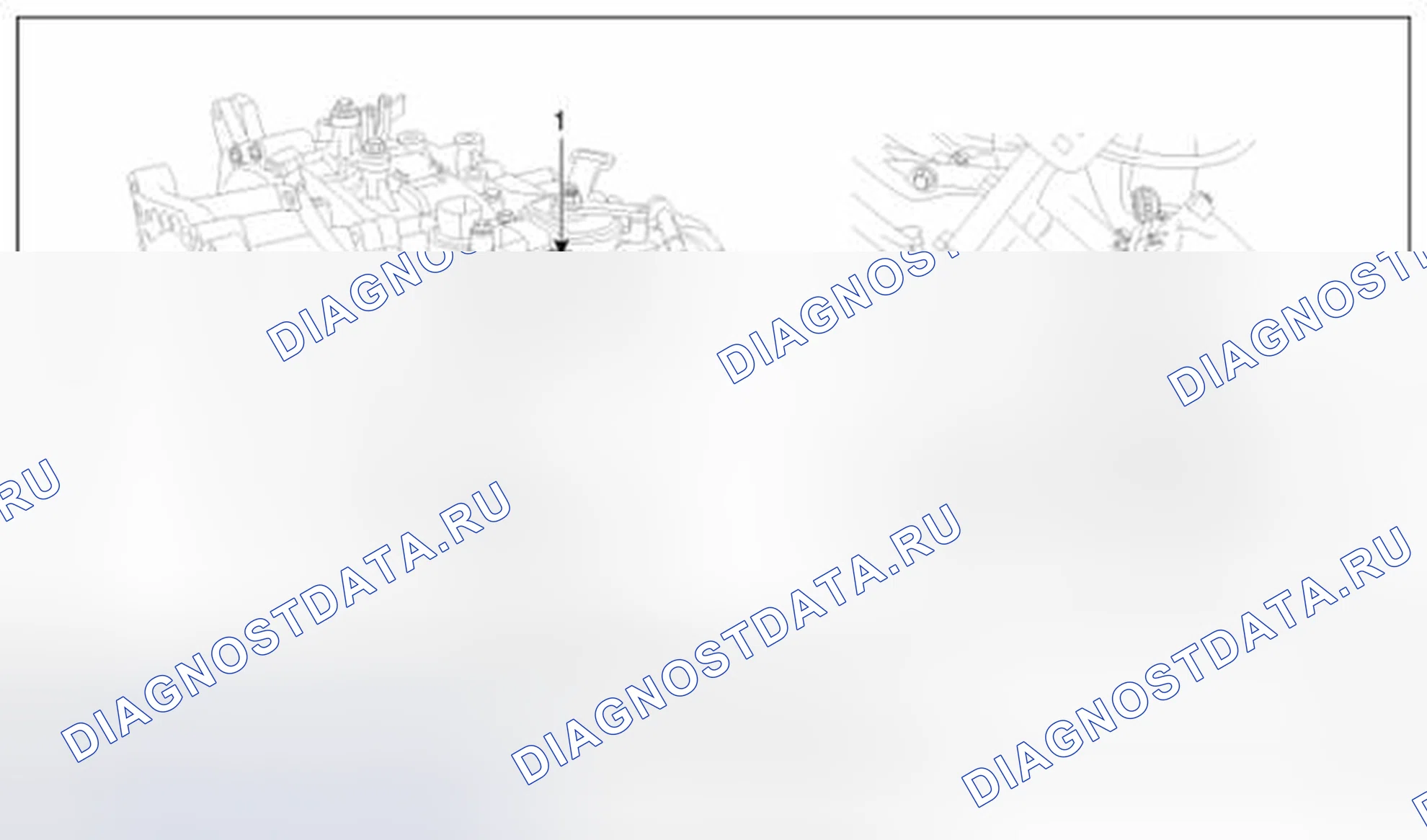 Рис. 29: Расположение компонентов. BMW 6 серия F06/F13/F12