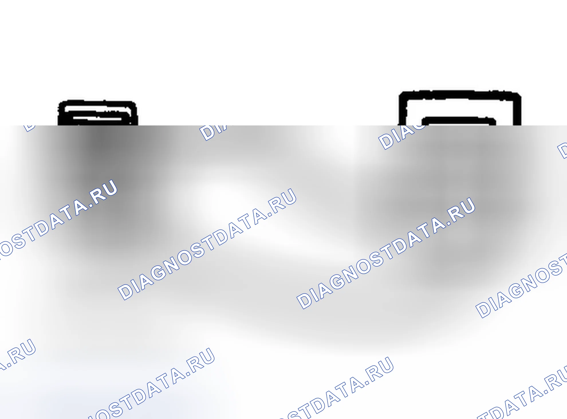Рис. 56: Идентификация разъемов ACPSW. Ford Mustang IV