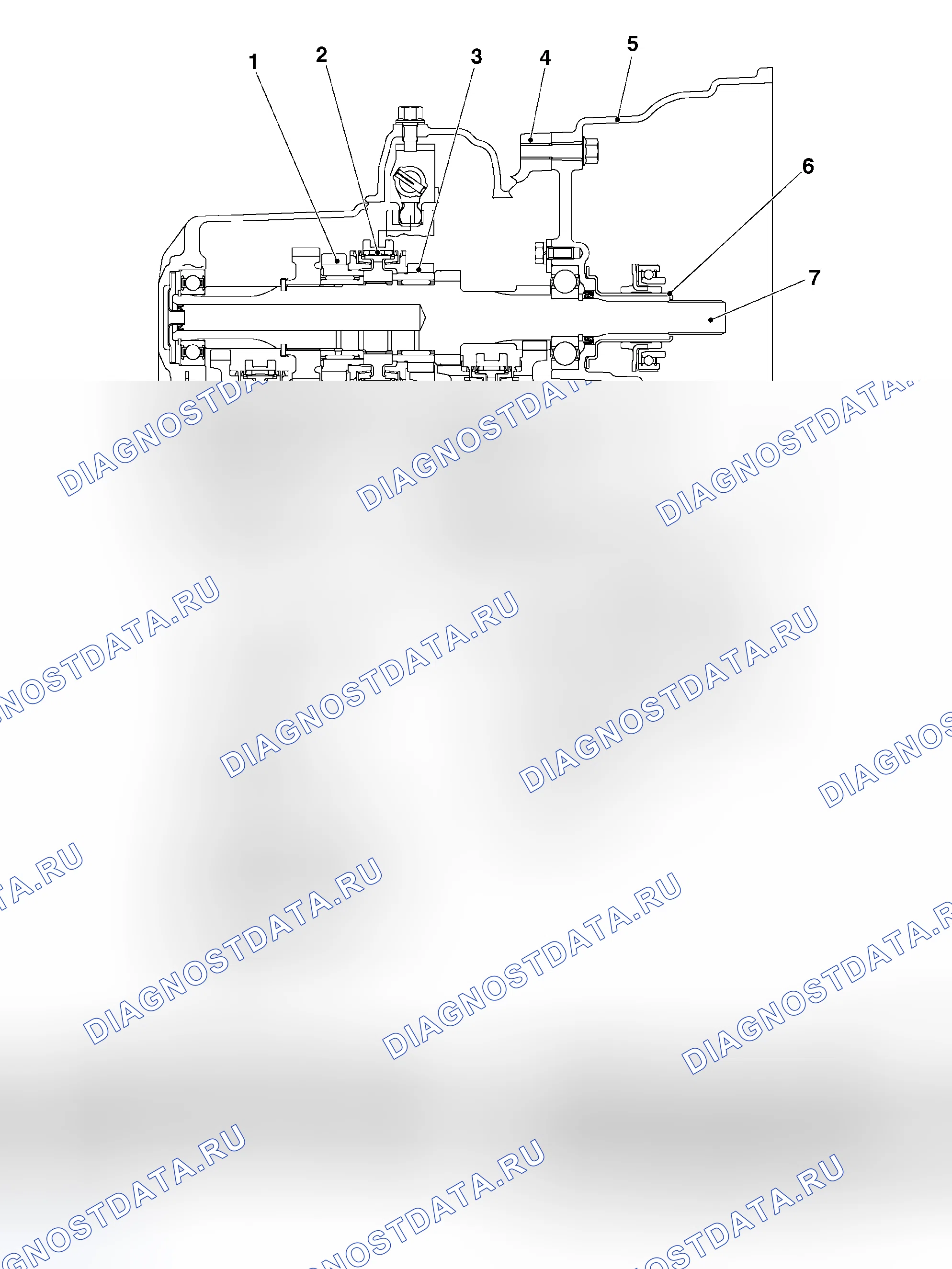 Рис. 1: РАЗРЕЗ < F5m42 >. Honda Envix I