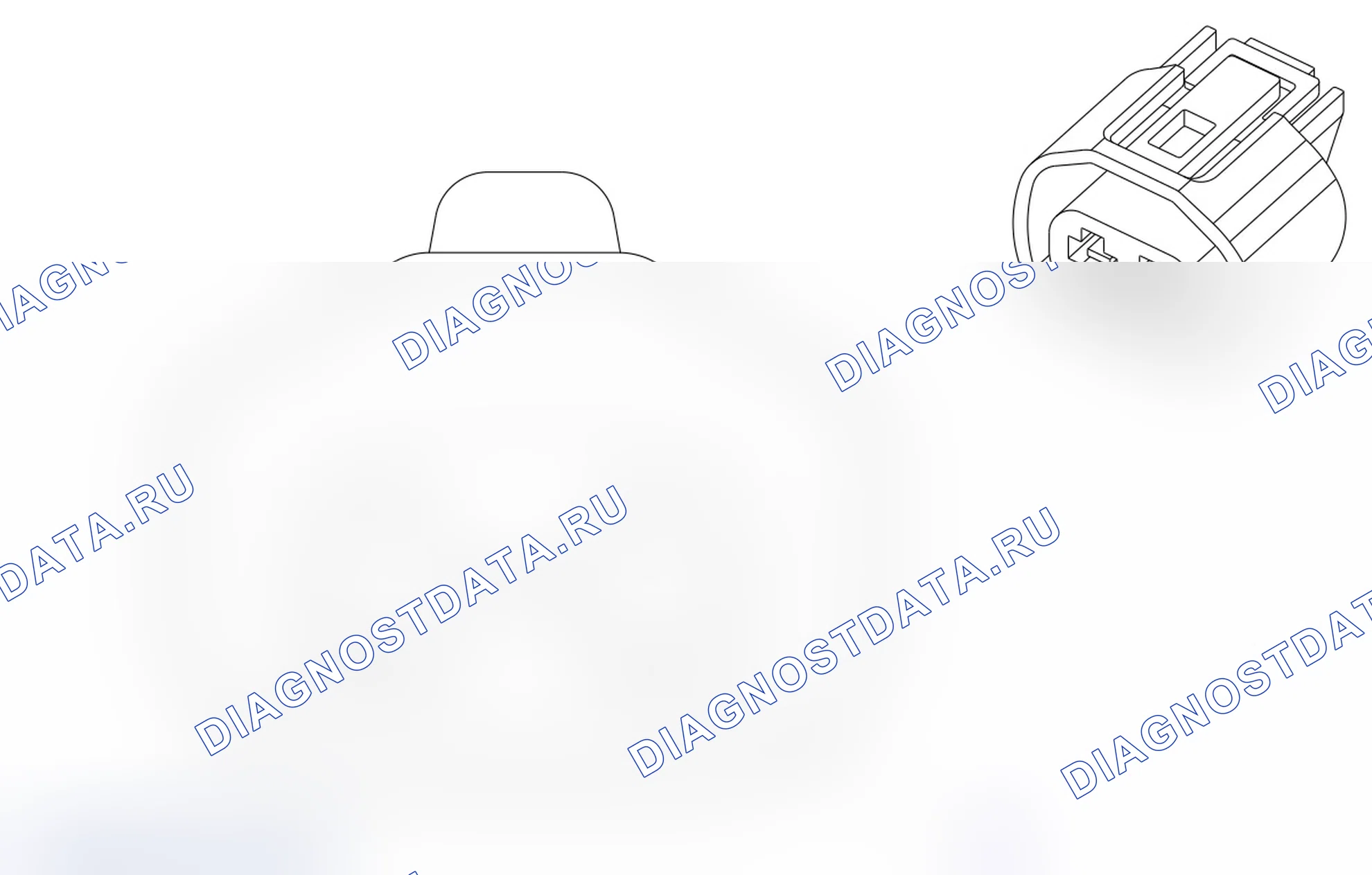 Распиновка разъёма M10D. Opel Agila B