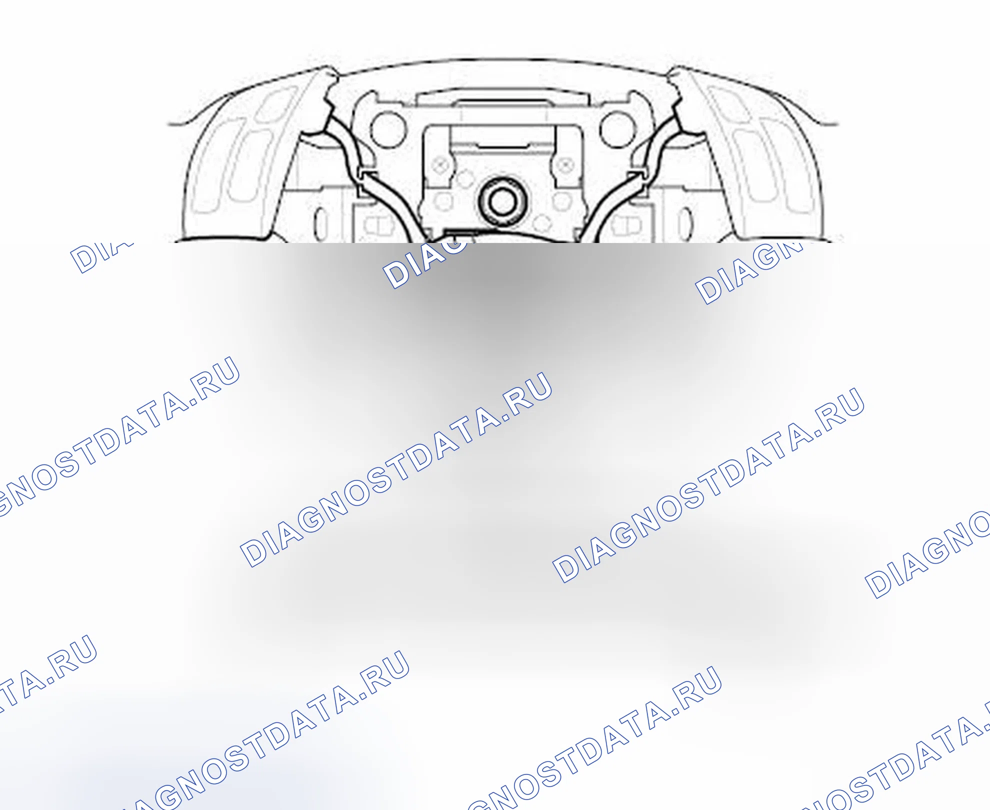 Рис. 7: За исключением VAN, Dx и Lx (модели ' 08-10 с аудиосистемой премиум-класса). Honda Odyssey IV