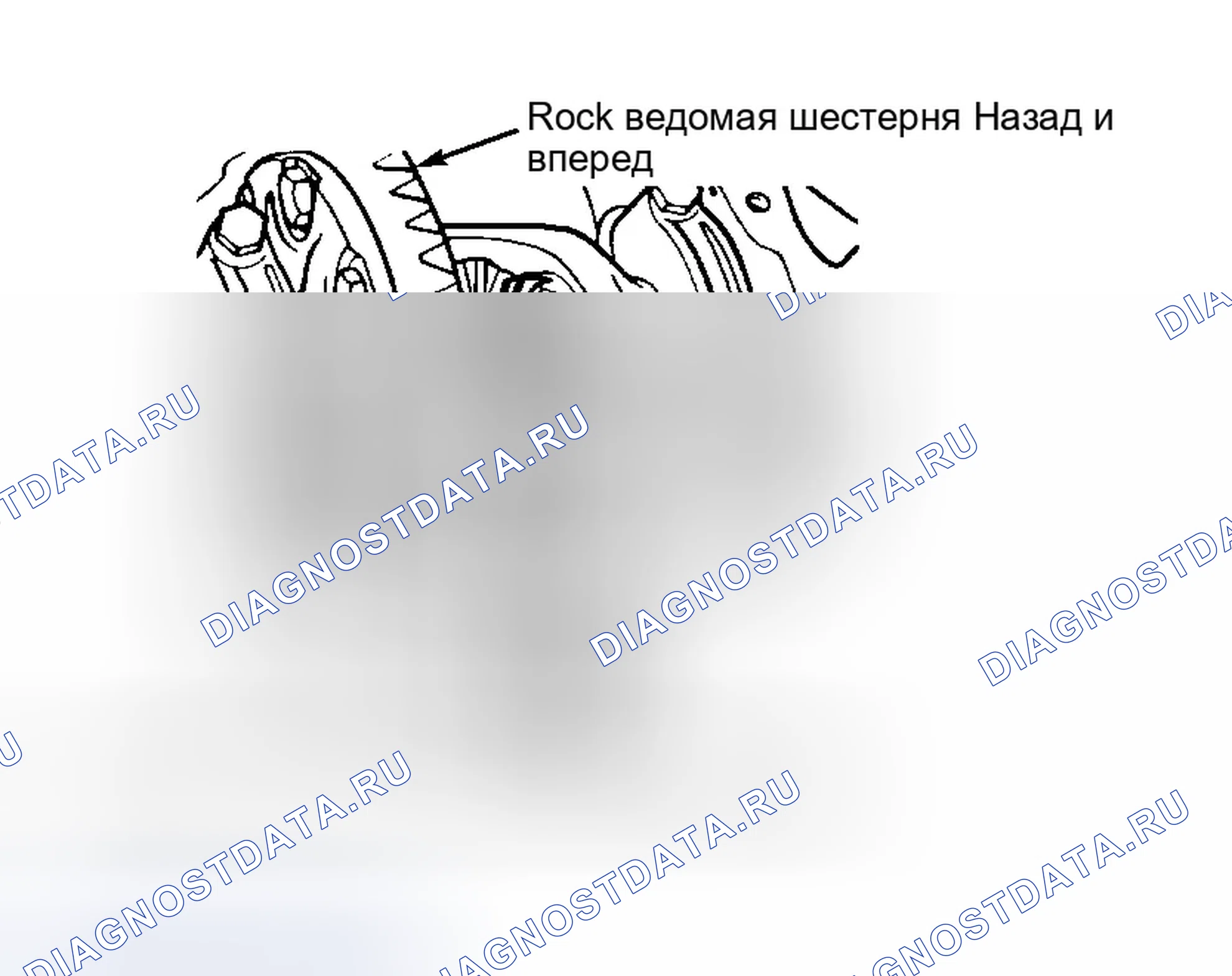 Рис. 12: Кроме кольцевого зубчатого колеса Cherokee 8 1 / 4 ". Jeep Grand Cherokee ZJ рестайлинг