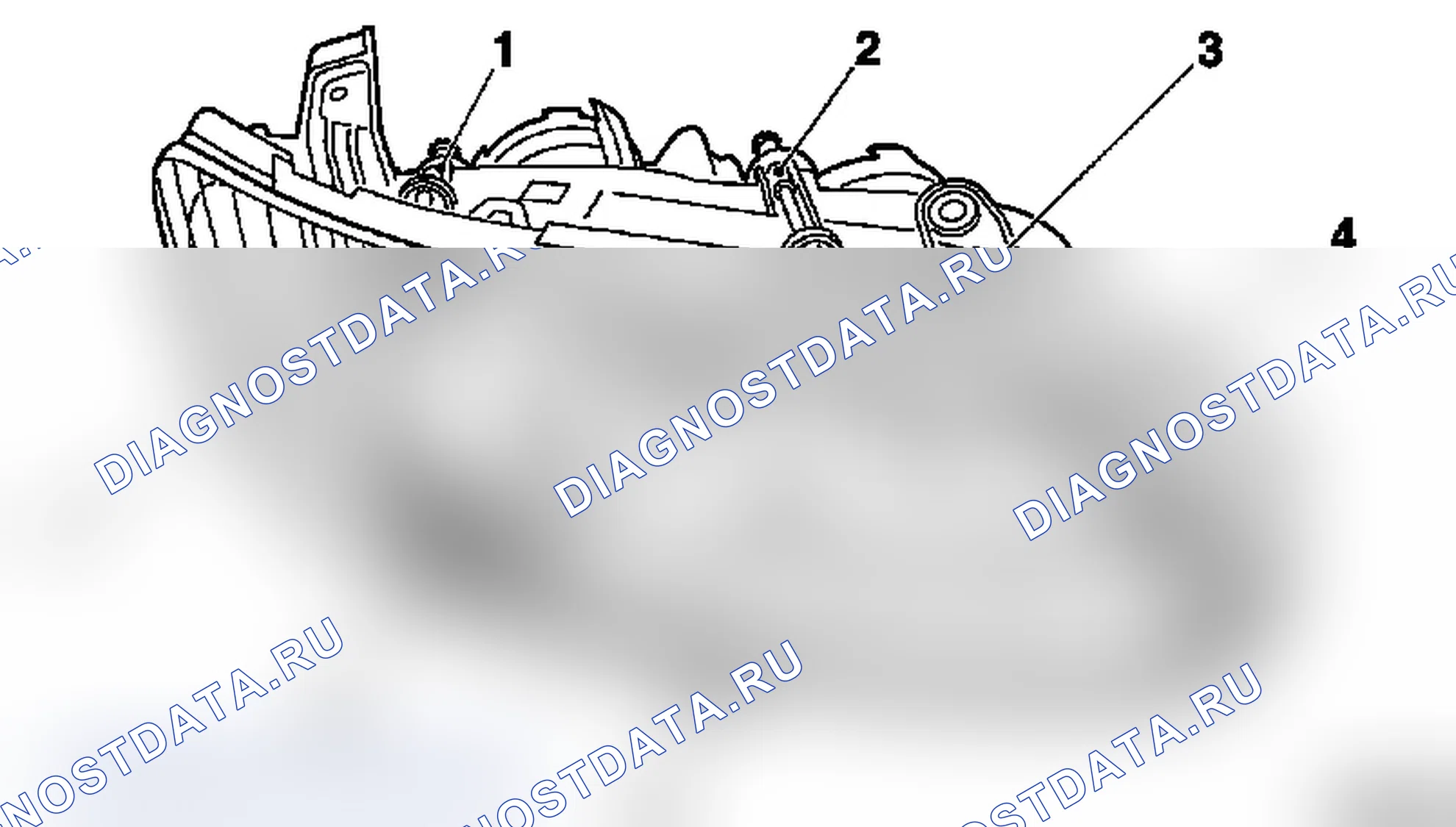 Основные фары с галогенным ближним светом. Opel Omega B