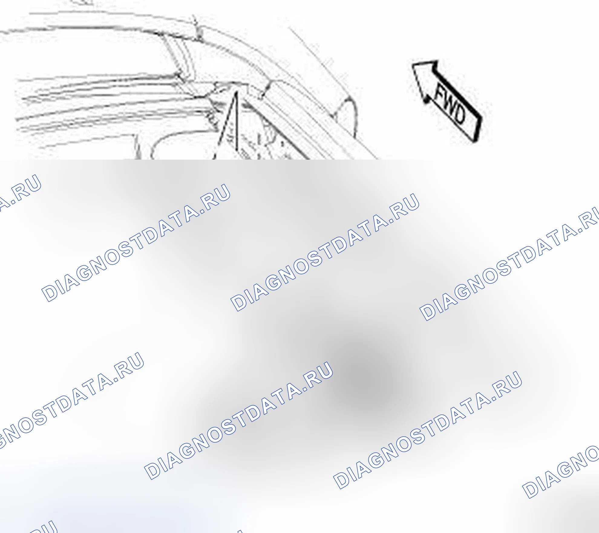 Рис. 254: ДЕМОНТАЖ. Dodge Charger VI