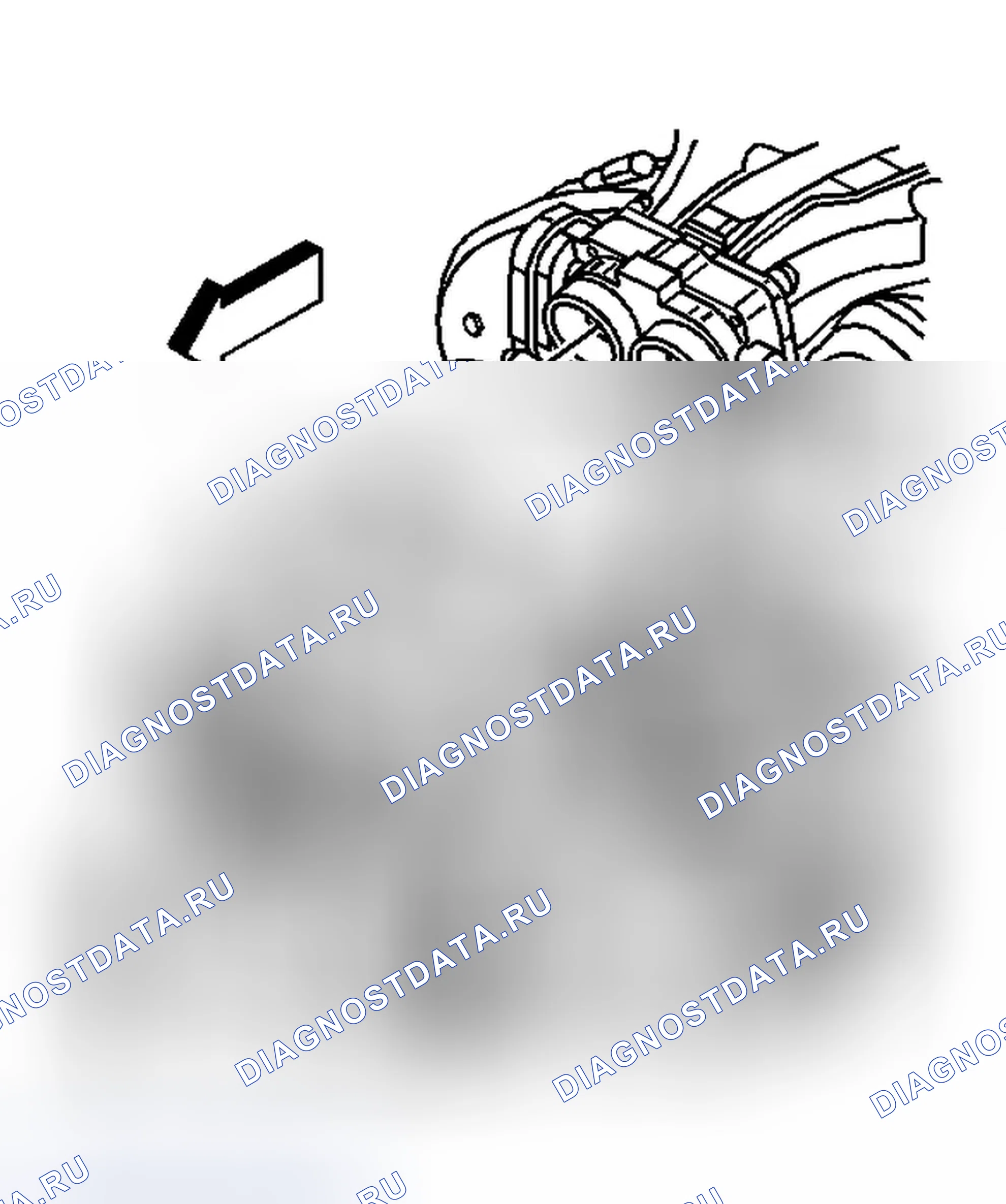 Рис. 34: Порядок демонтажа. Cadillac CTS I
