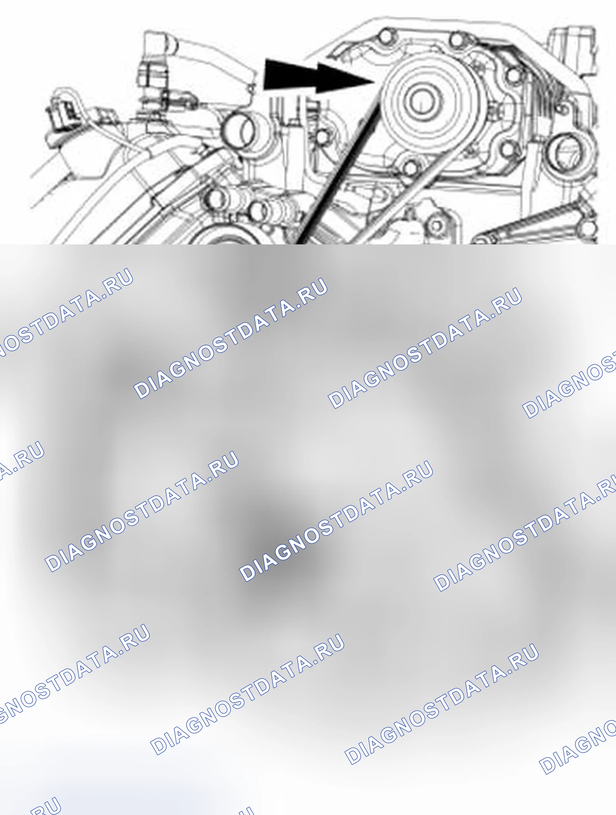 Рис. 1605: Демонтаж. Ford Mustang V рестайлинг