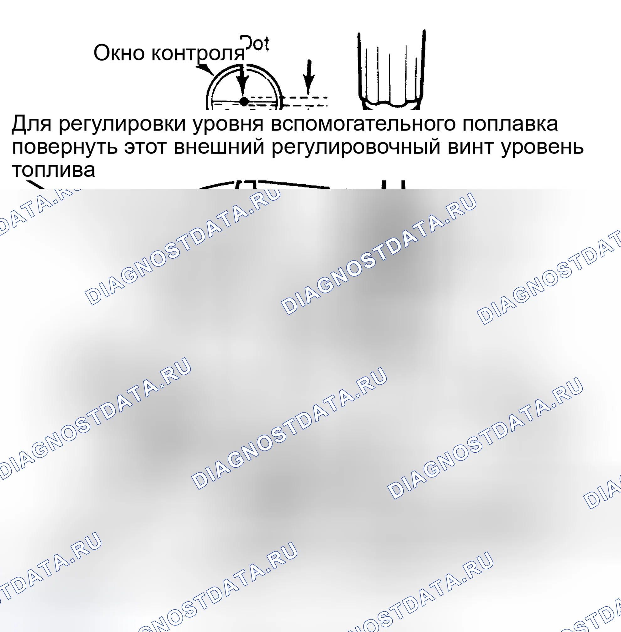 Рис. 20: РЕГУЛИРОВКА ПОПЛАВКОВОГО УРОВНЯ. Honda Accord II