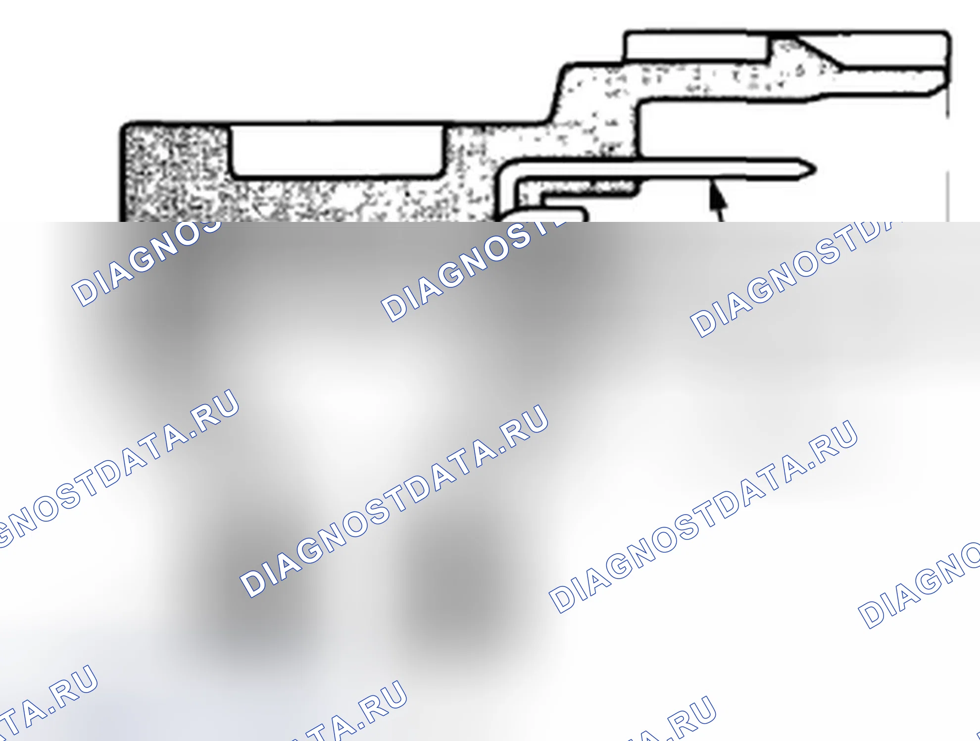 Рис. 346: Датчик абсолютного давления (MAP) (абсолютное давление во впускном коллекторе) во впускном коллекторе (абсолютное давление во впускном коллекторе). Honda CR-V III рестайлинг