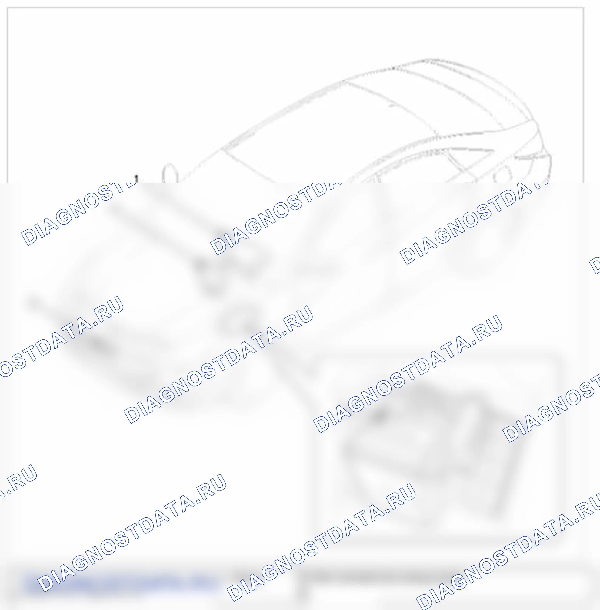 Рис. 1: РАСПОЛОЖЕНИЕ КОМПОНЕНТОВ. Hyundai Sonata VI