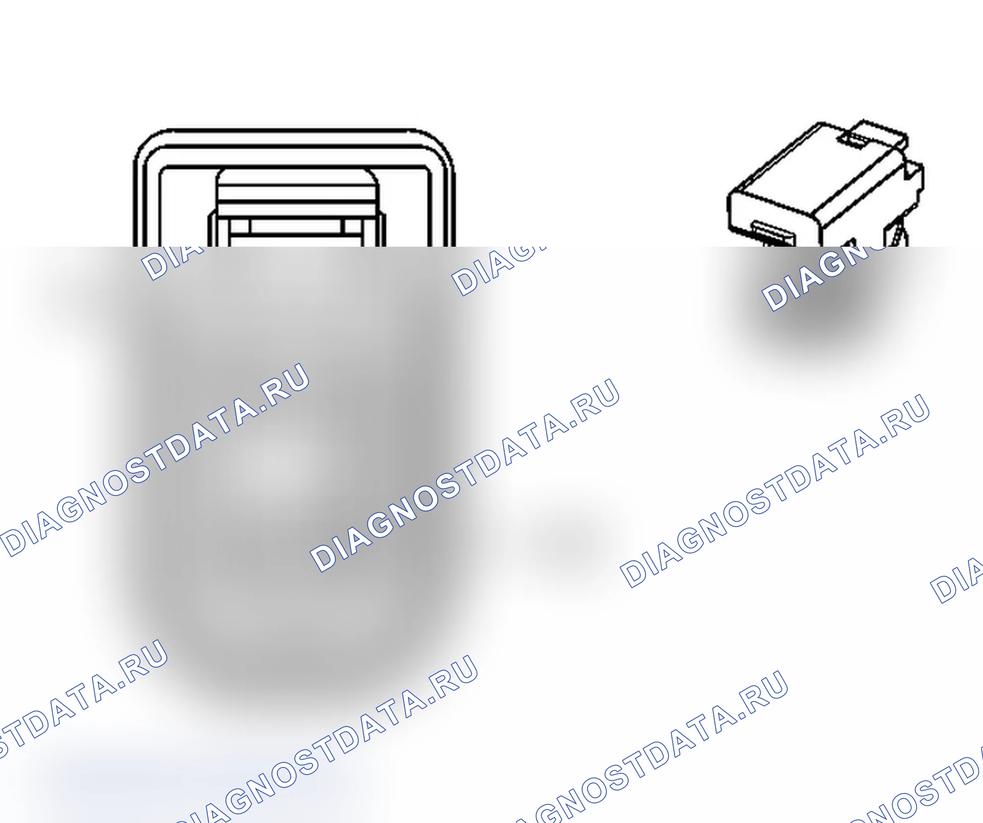 Рис. 196: Топливный инжектор 1 (без L59). Chevrolet RV Cutaway G3500 
