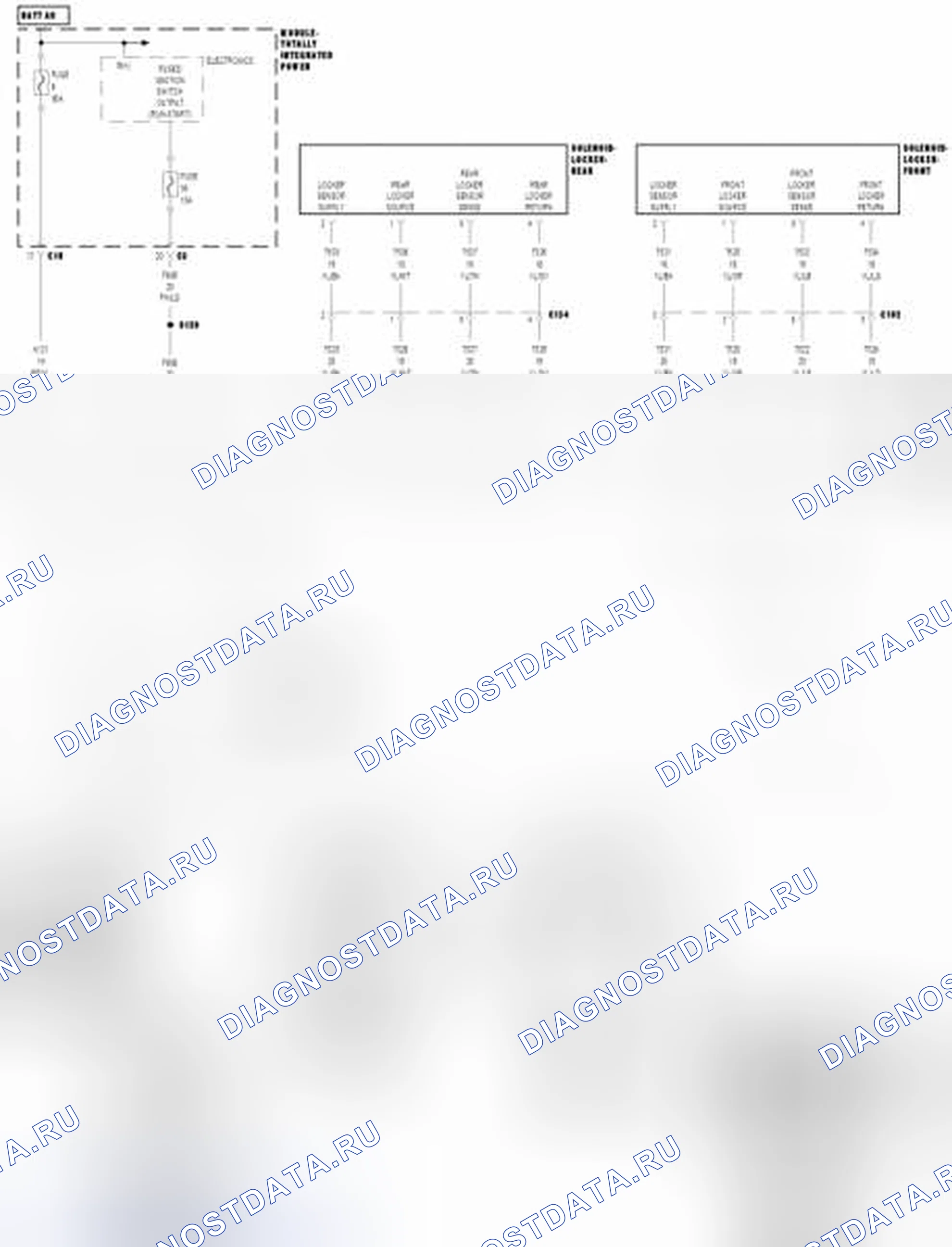 Рис. 558: Принципиальная схема. Dodge Cab & Chassis R3500 HD transition