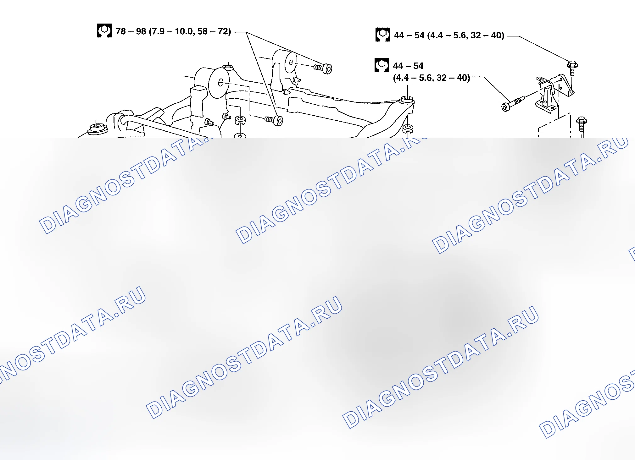Рис. 30: Демонтаж и монтаж. Honda N-BOX Slash I